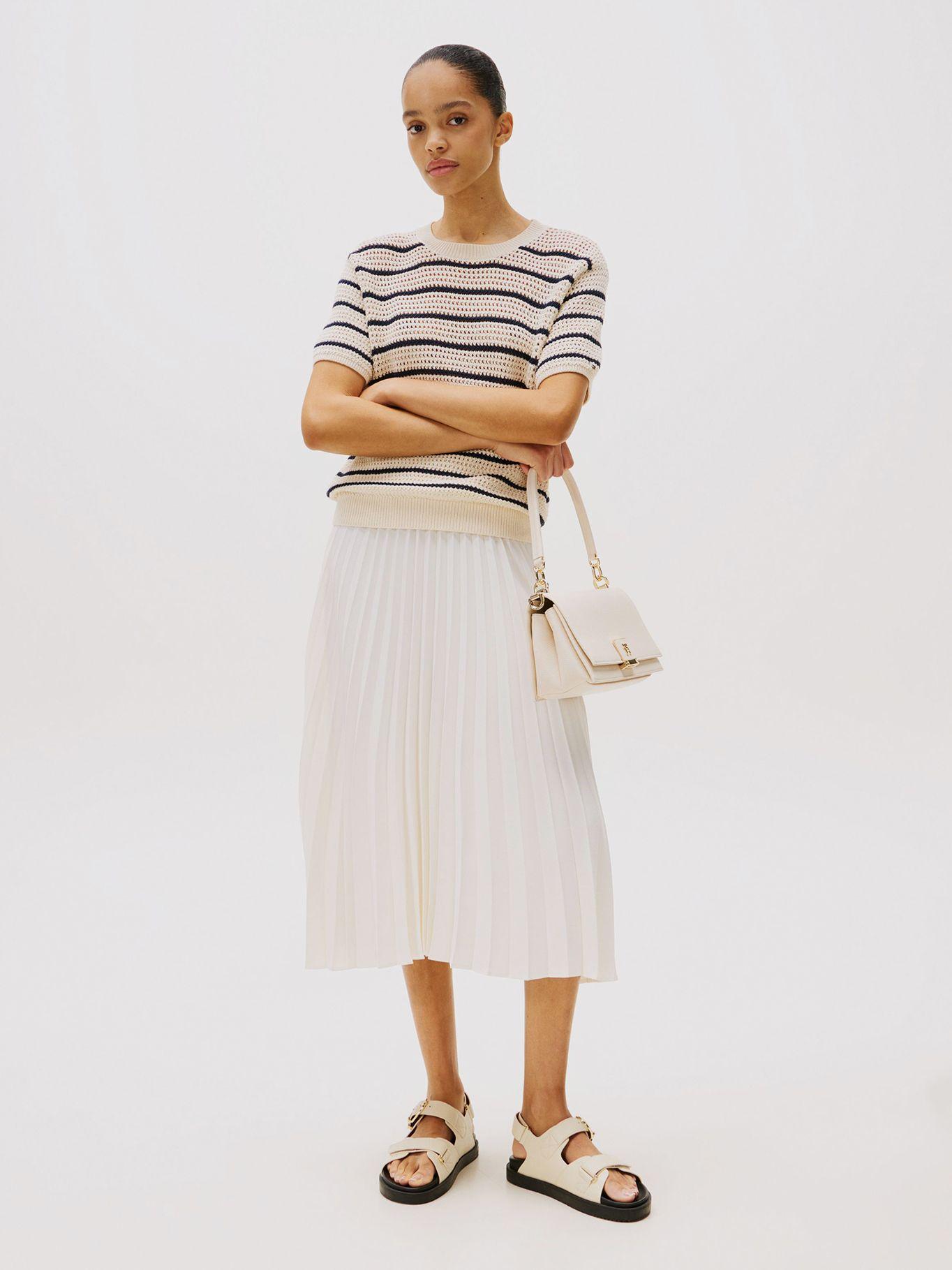 Sweater De Croché Solid Azul Tommy Hilfiger-1