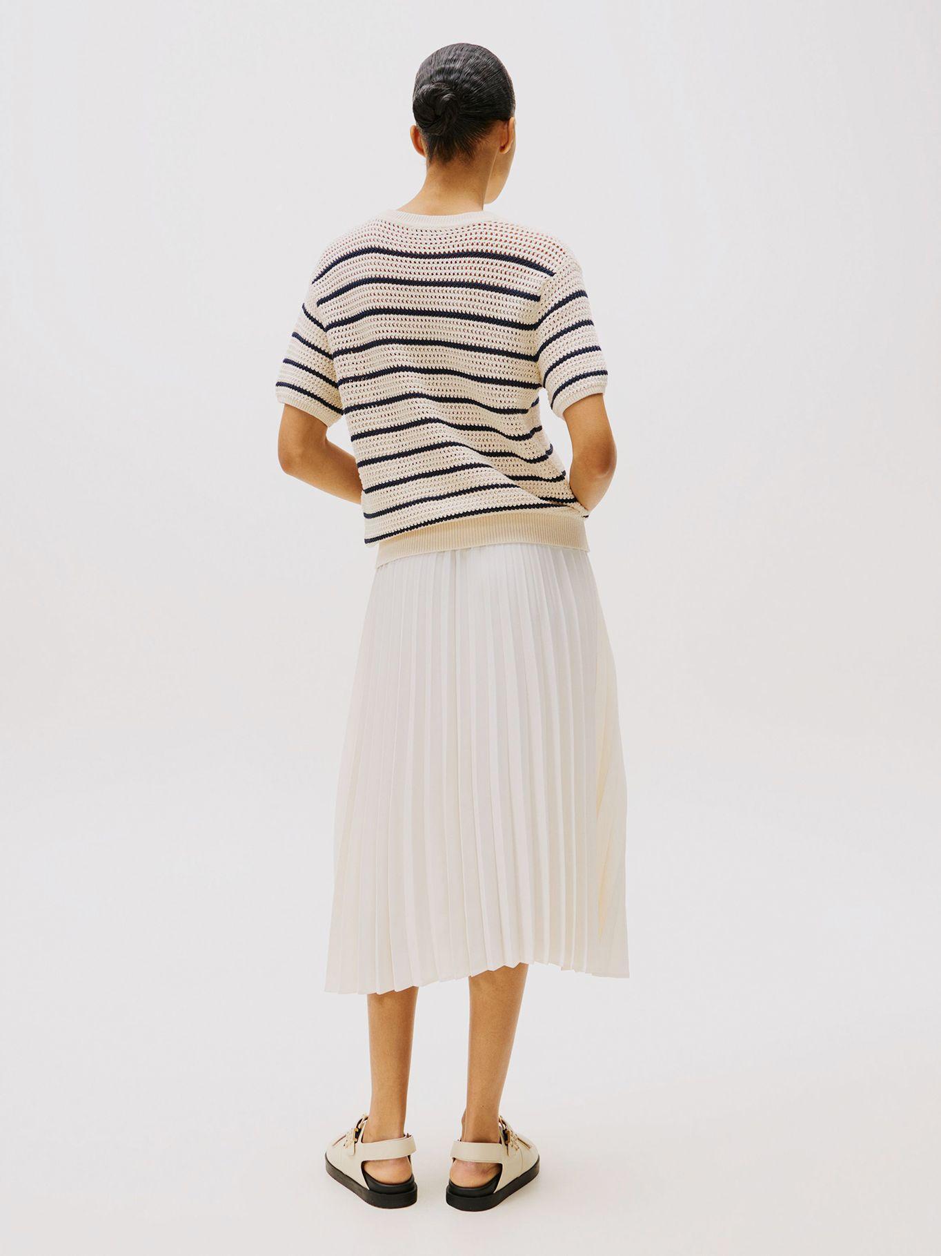 Sweater De Croché Solid Azul Tommy Hilfiger-2