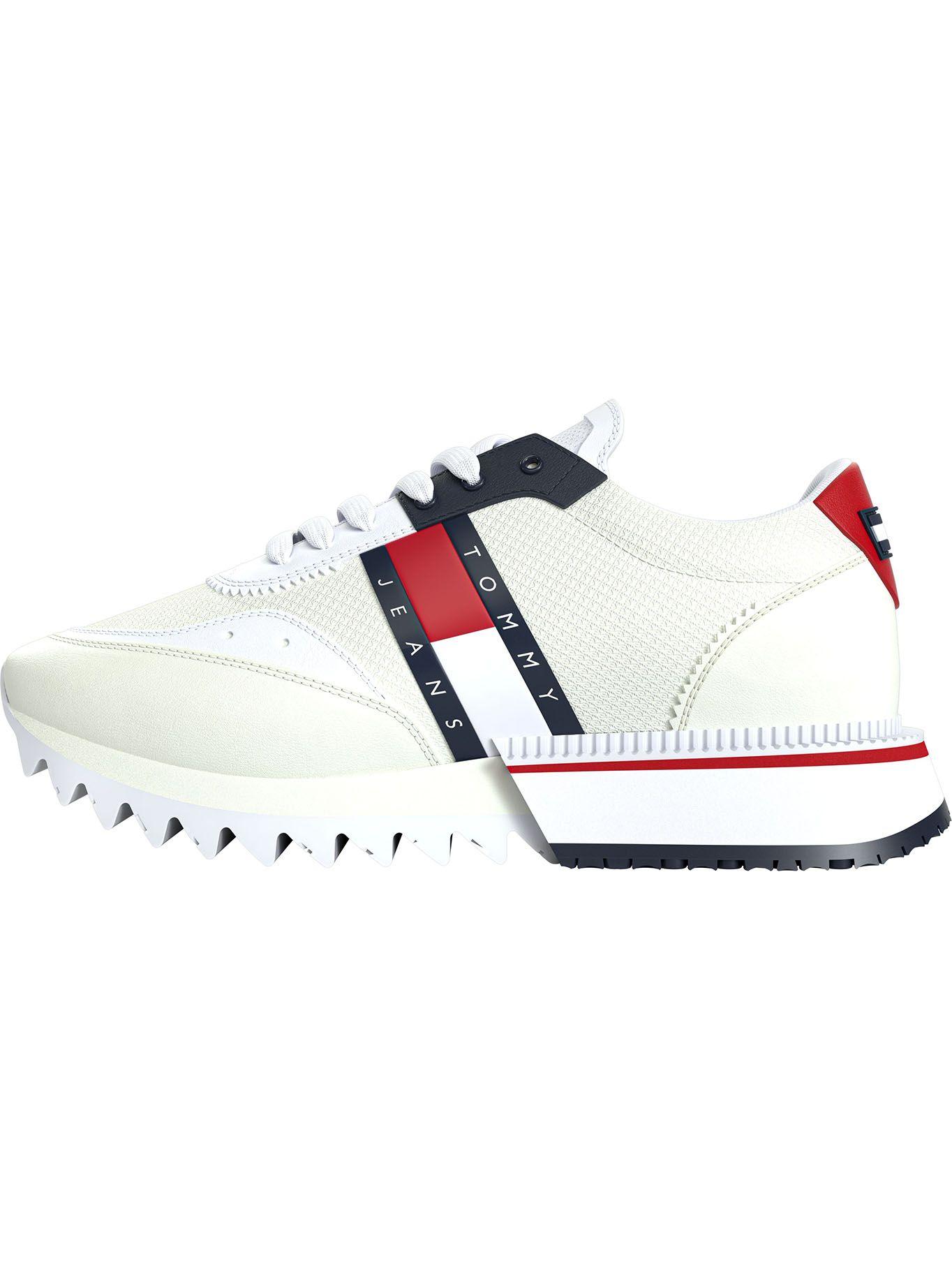 Zapatillas Dentadas Tj Con Logo Blanco Tommy Hilfiger-0