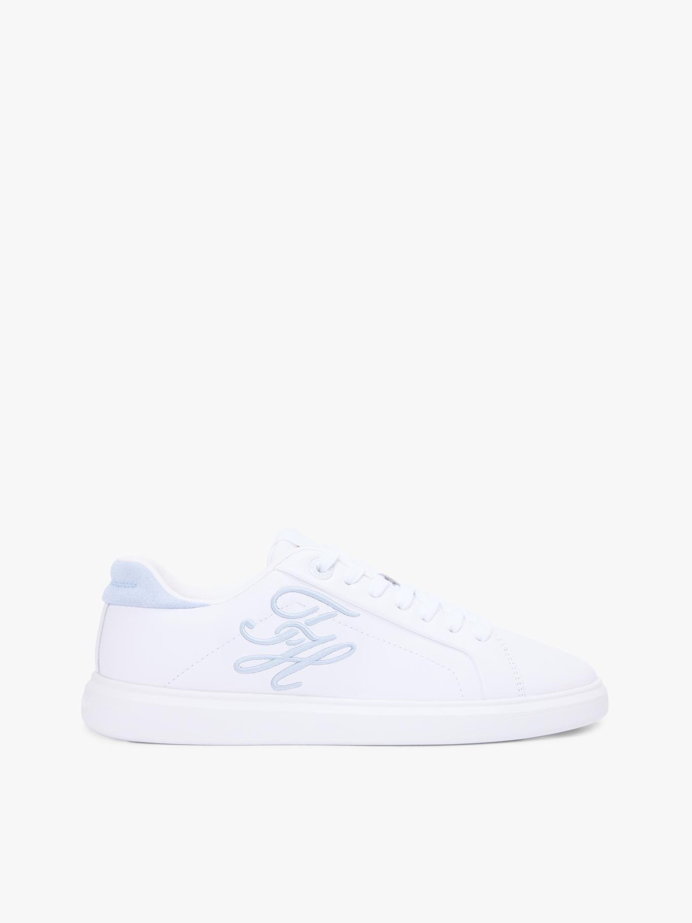 Zapatillas De Cuero Con Logo Bordado-4