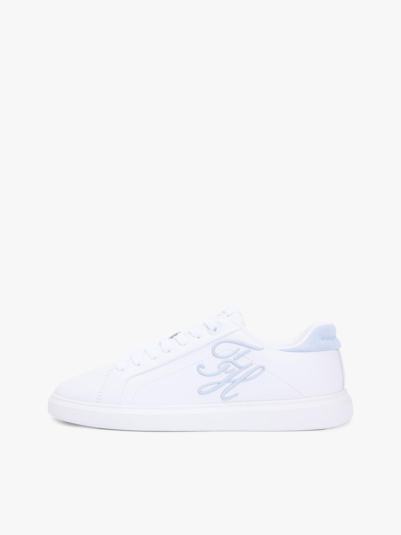 Zapatillas De Cuero Con Logo Bordado-5