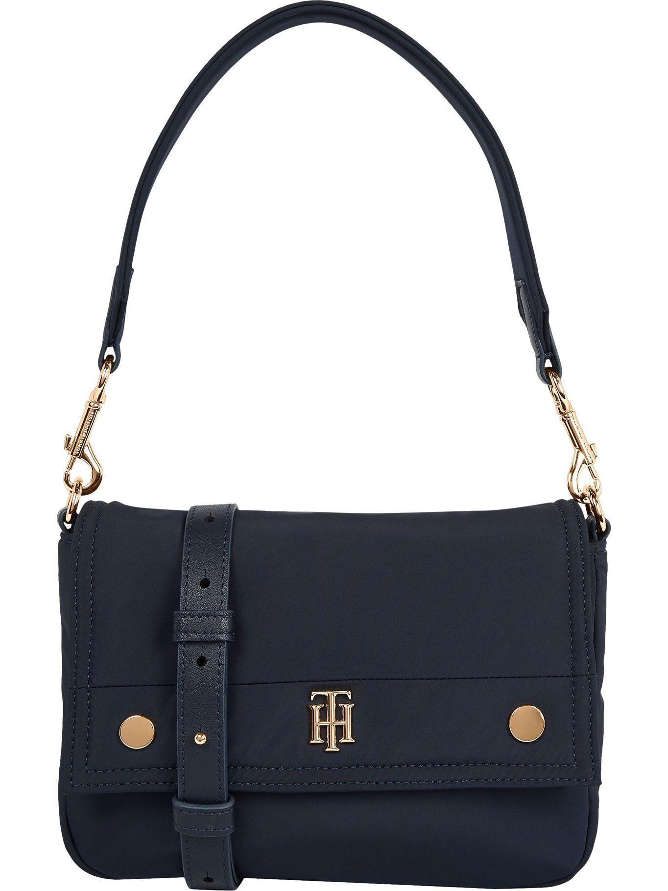 Bolso Tote Con Monograma  Azul Tommy Hilfiger-0