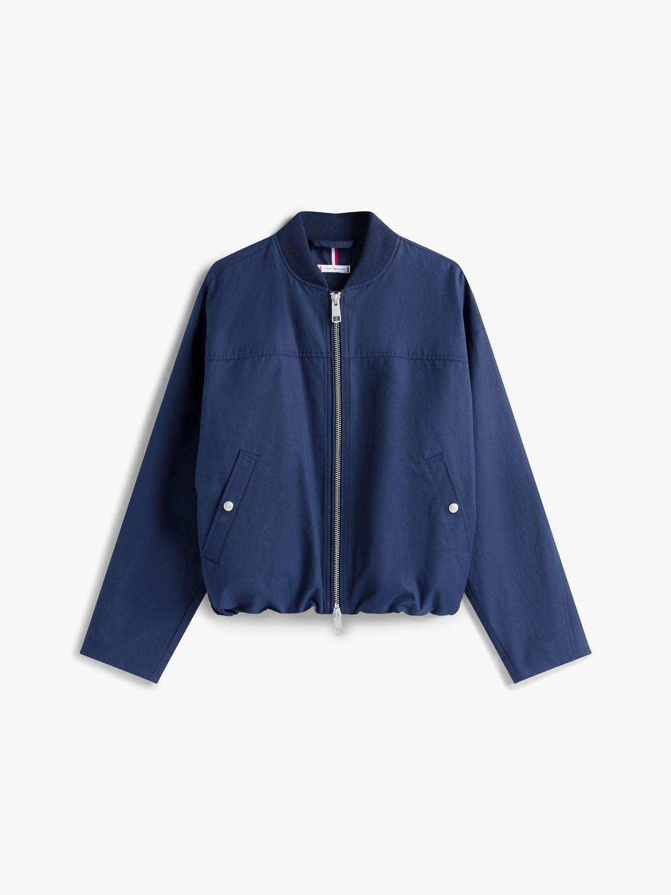 Chaqueta Bomber Solid Con Logo Azul Tommy Hilfiger-4