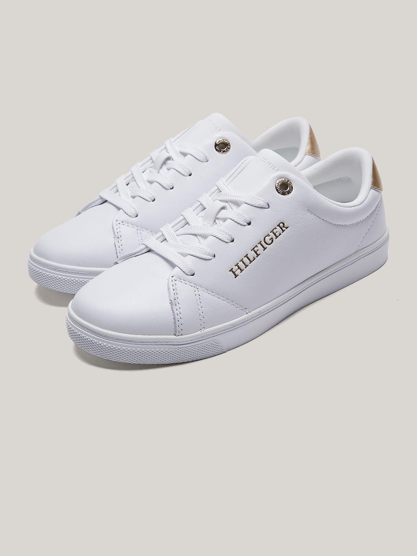 Zapatillas De Cuero Signature Blanco Tommy Hilfiger-0