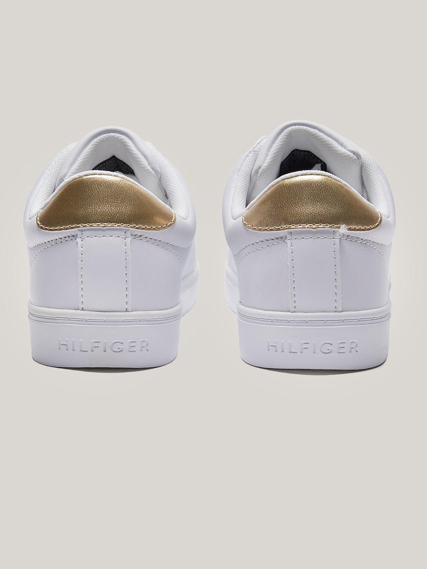 Zapatillas De Cuero Signature Blanco Tommy Hilfiger-1