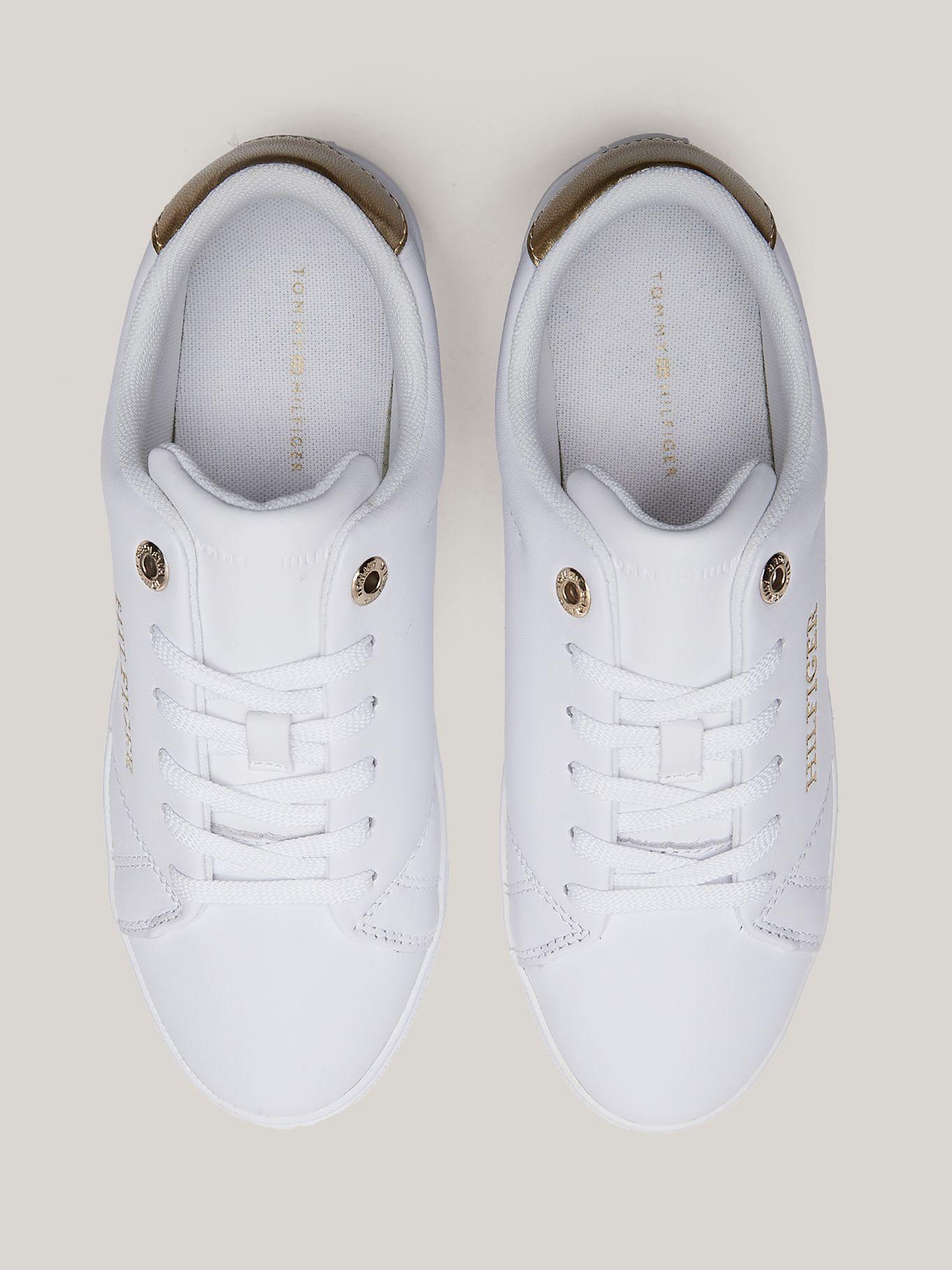 Zapatillas De Cuero Signature Blanco Tommy Hilfiger-2
