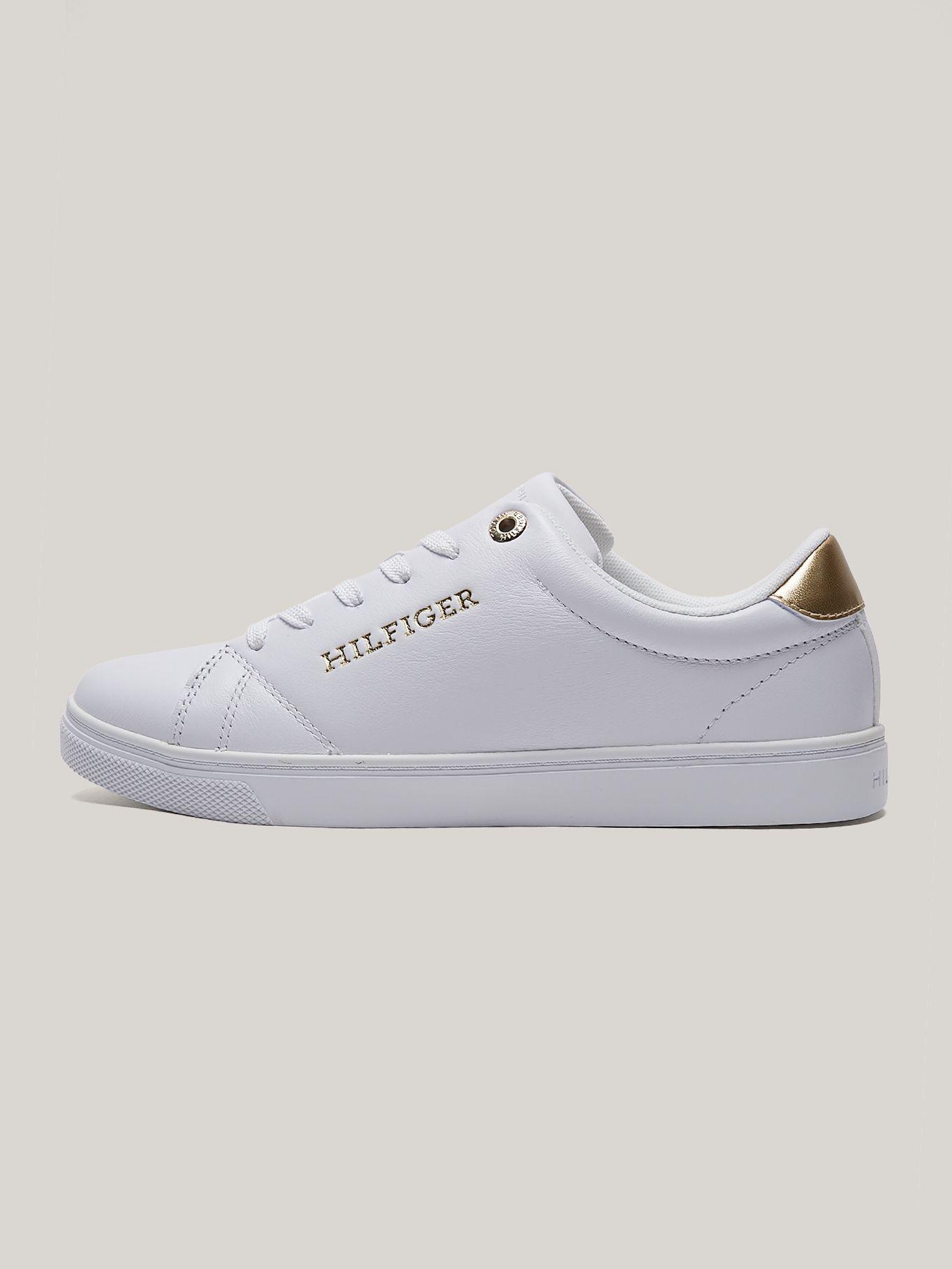 Zapatillas De Cuero Signature Blanco Tommy Hilfiger-5
