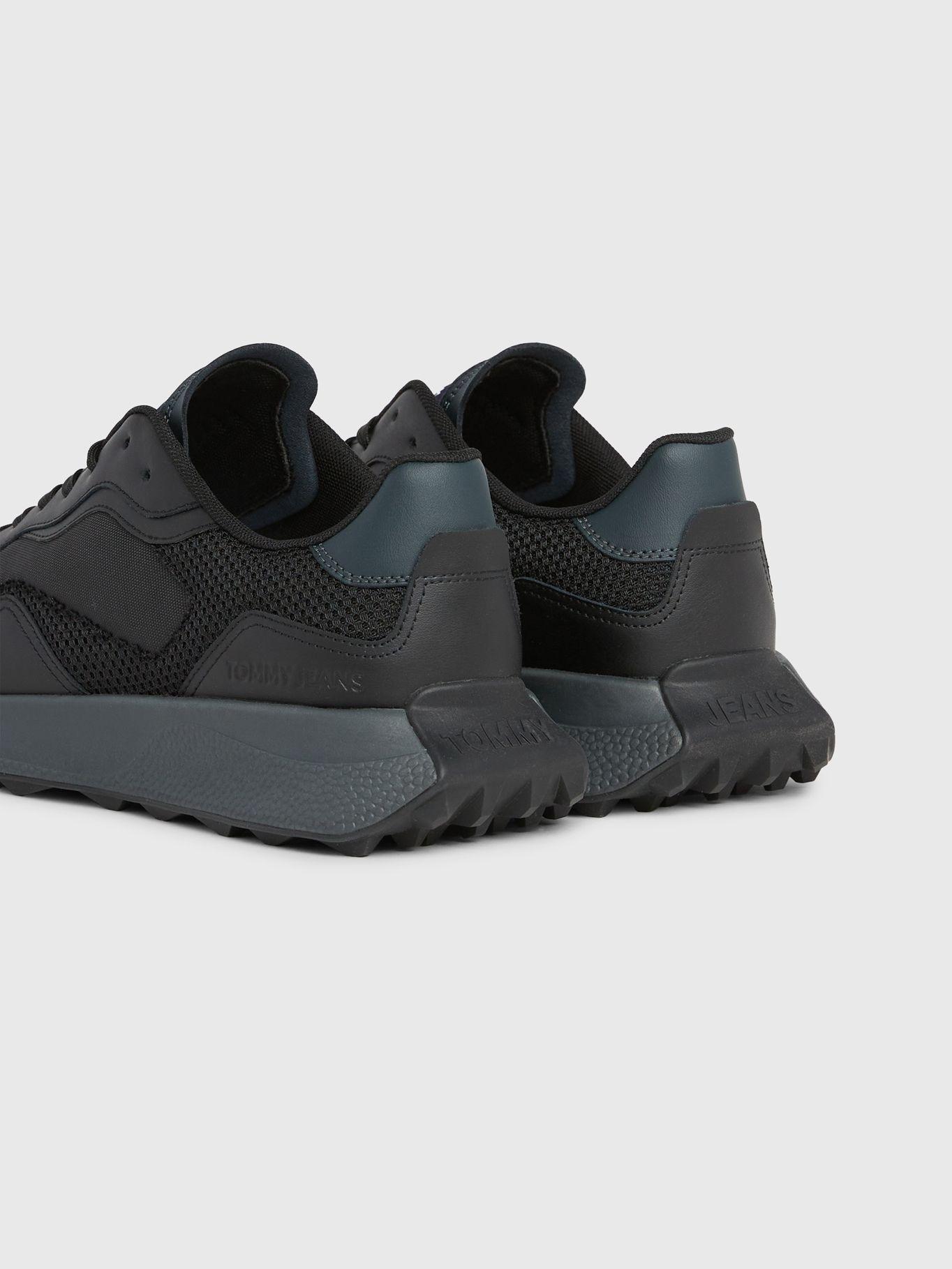 Zapatillas Running Con Texturas Negro Tommy Hilfiger-1