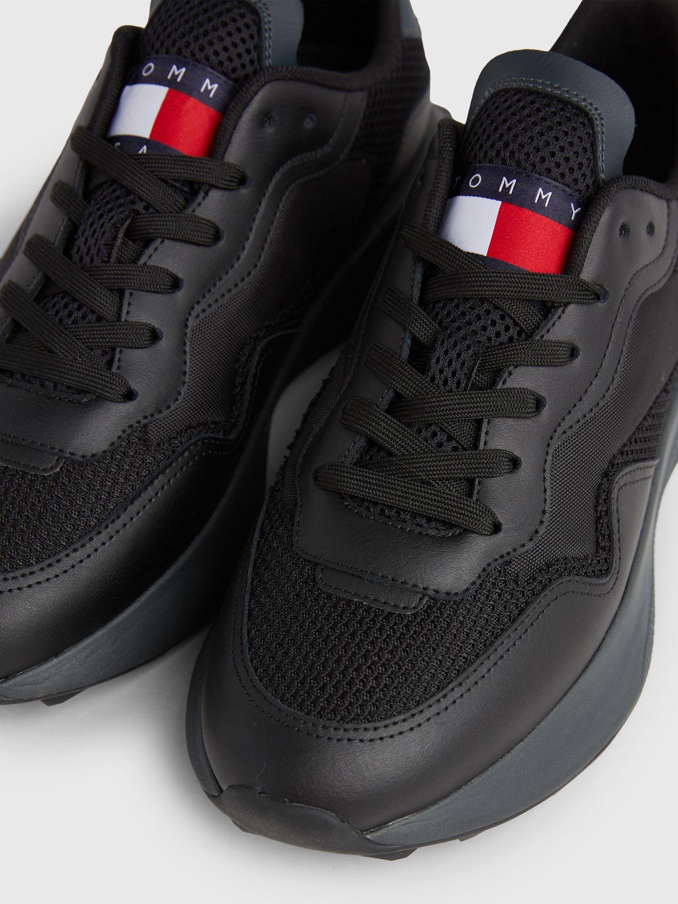 Zapatillas Running Con Texturas Negro Tommy Hilfiger-2