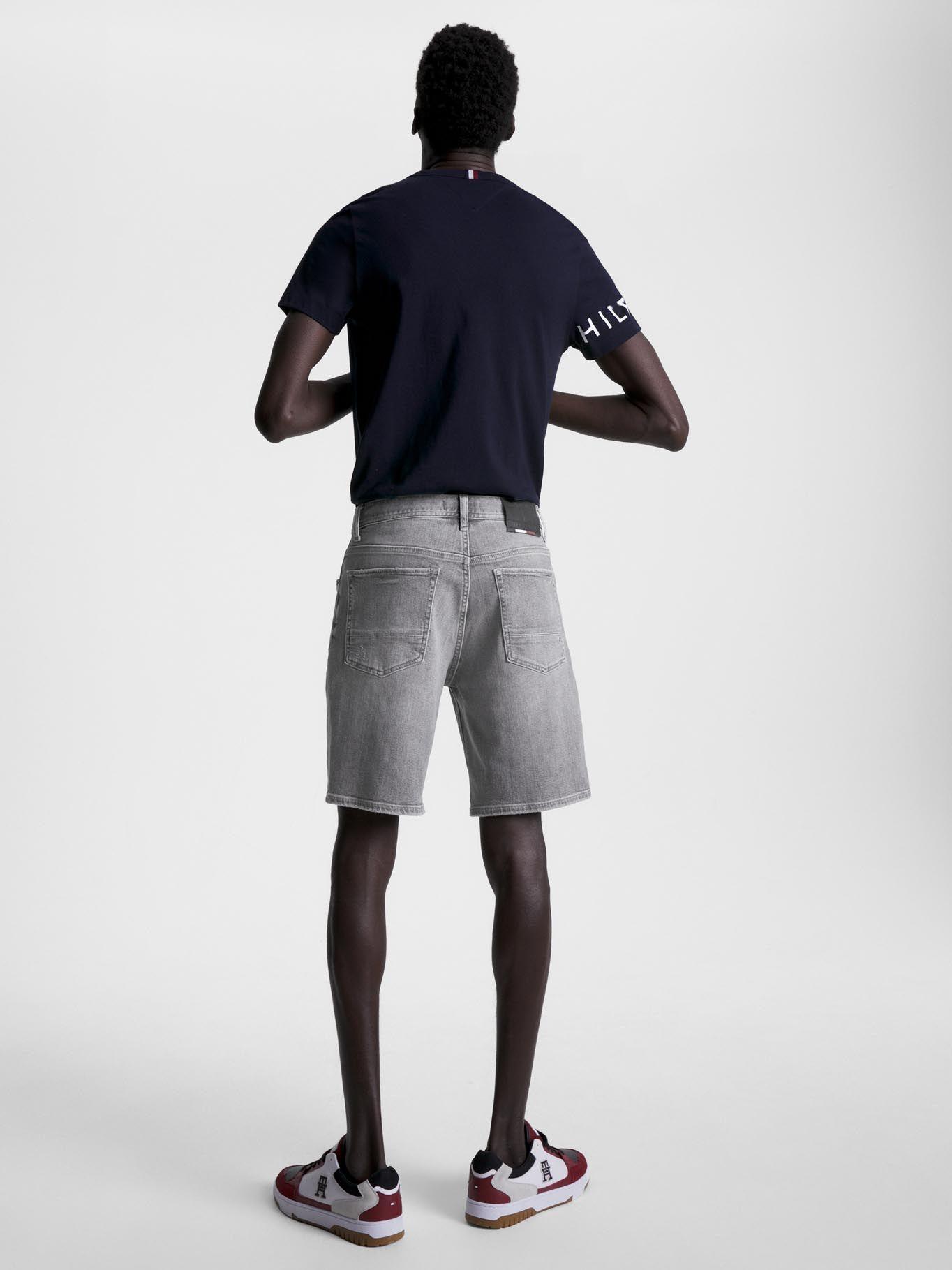 Shorts Denim Brooklyn Desteñido Gris Tommy Hilfiger-2