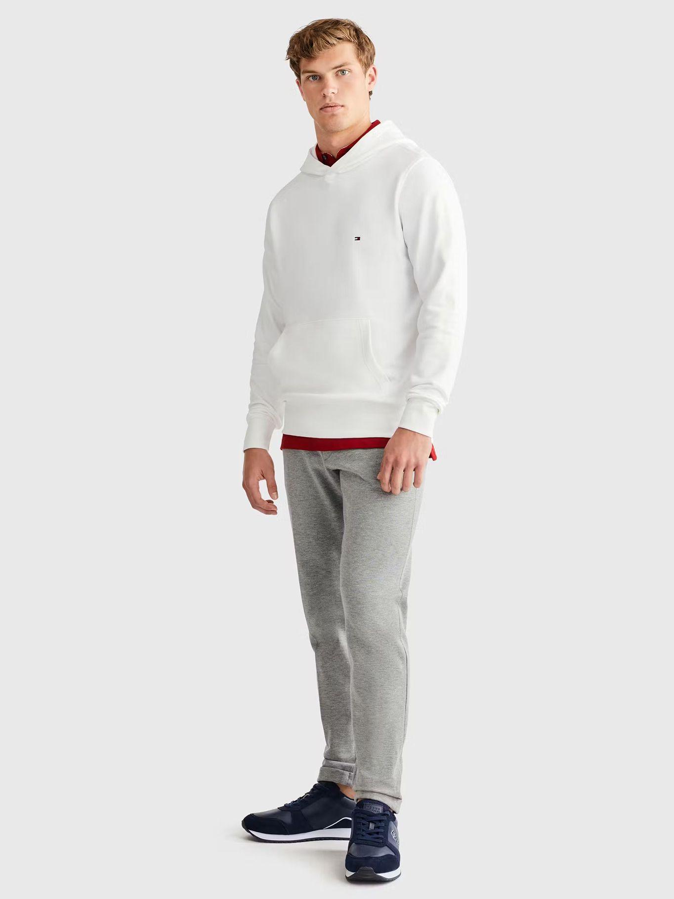 Polerón Hoodie Monotype Logo Blanco Tommy Hilfiger-1