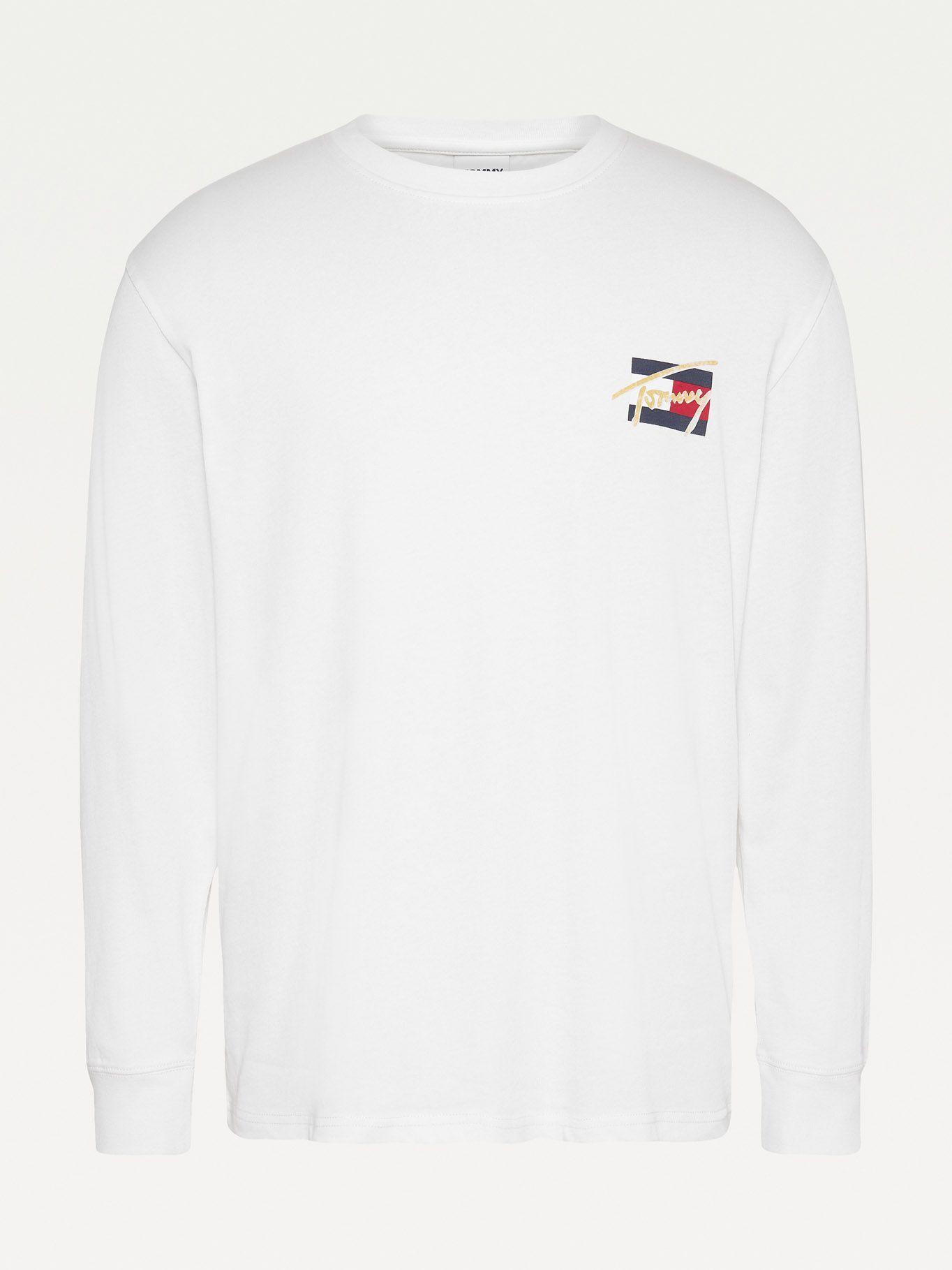 Polera Vintage Circular Blanco Tommy Jeans F2-3