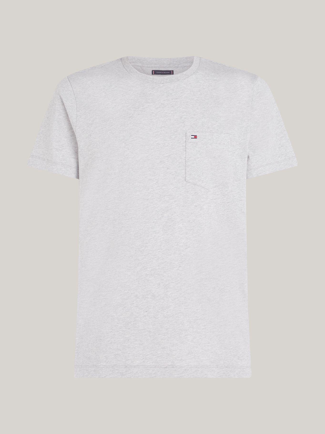 Polera Essential y Bolsillo Frontal Gris Tommy Hilfiger-4