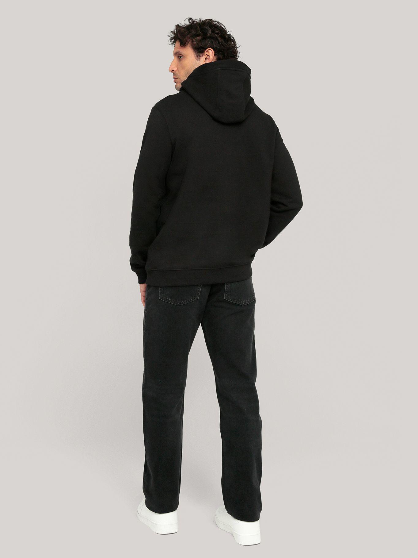 Polerón Hoodie Monograma Th Negro Tommy Hilfiger-2