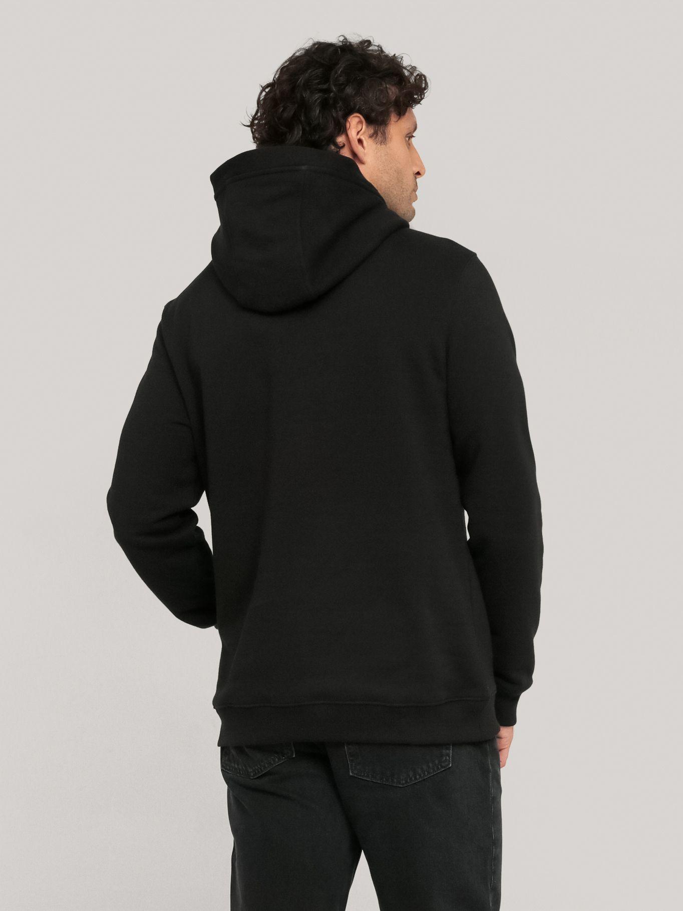Polerón Hoodie Monograma Th Negro Tommy Hilfiger-3