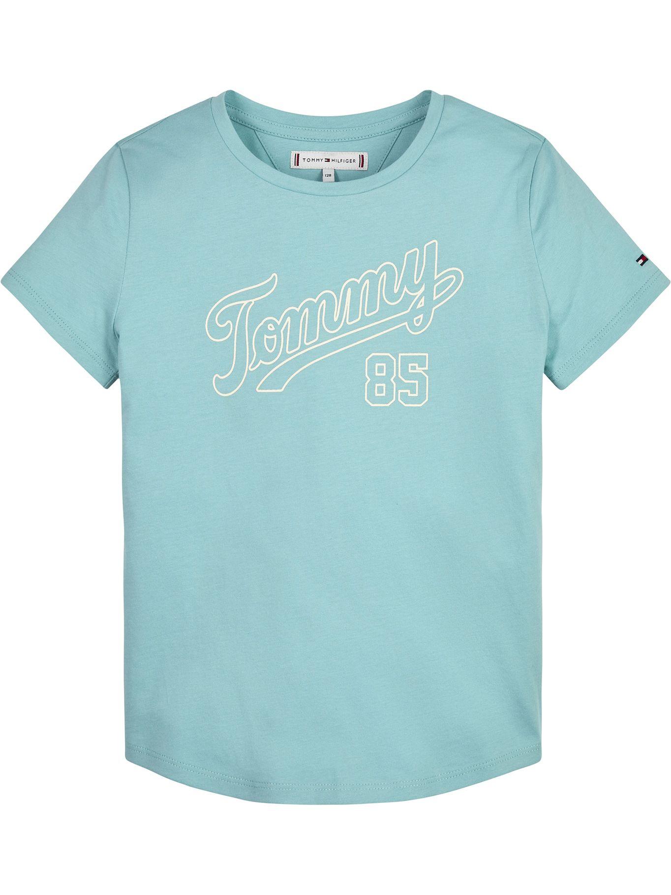 Polera Logo Artwork Verde Tommy Hilfiger-0