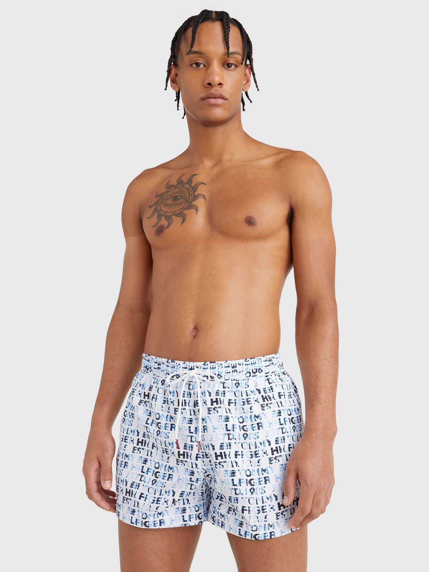 Traje De Baño Beach Print Blanco Tommy Hilfiger-2