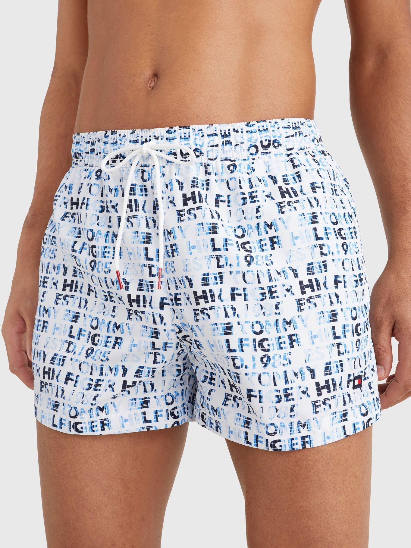 Traje De Baño Beach Print Blanco Tommy Hilfiger-0