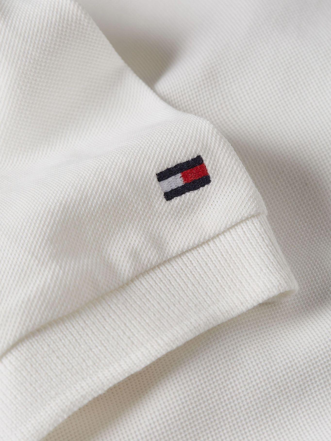 Polo Regular Con Ribete  Crema Tommy Hilfiger-2