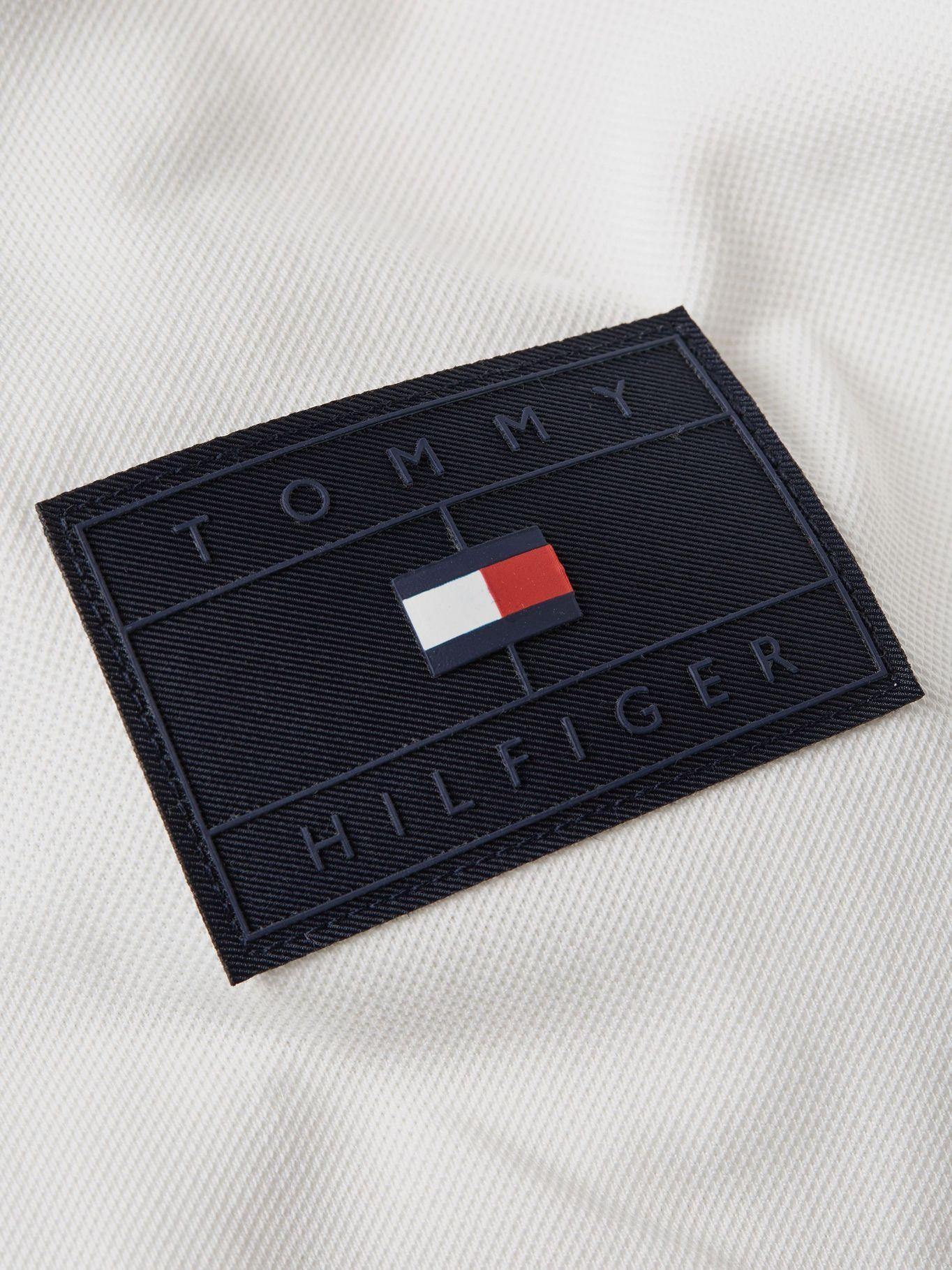 Polo Regular Con Ribete  Crema Tommy Hilfiger-3