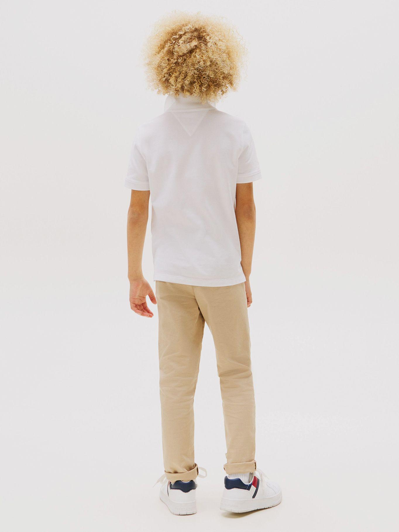 Polo Con Logo Essential Blanco Tommy Hilfiger-2