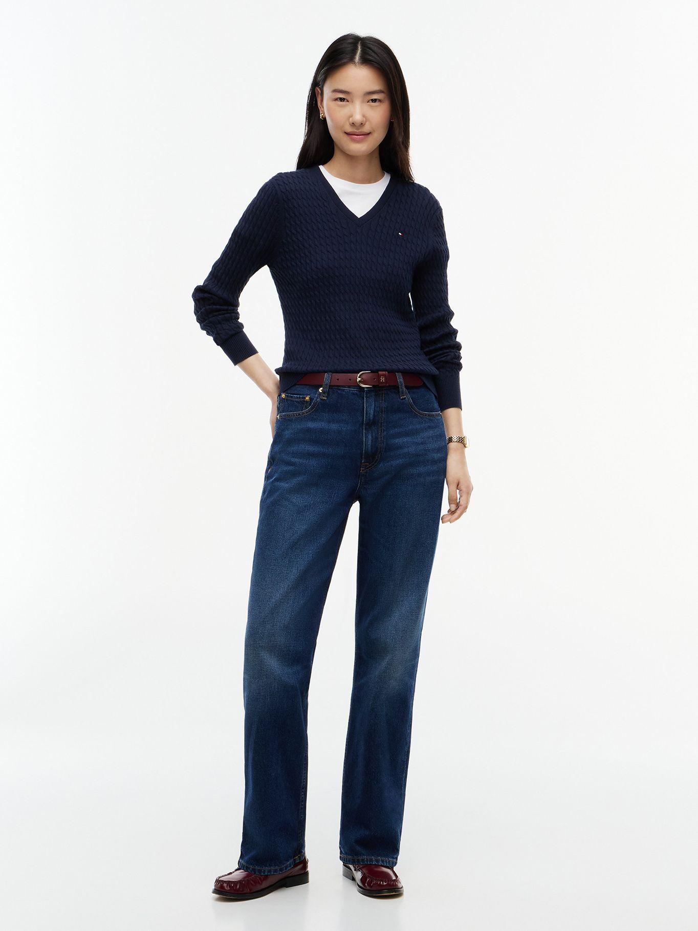 Sweater De Punto Trenzado-1