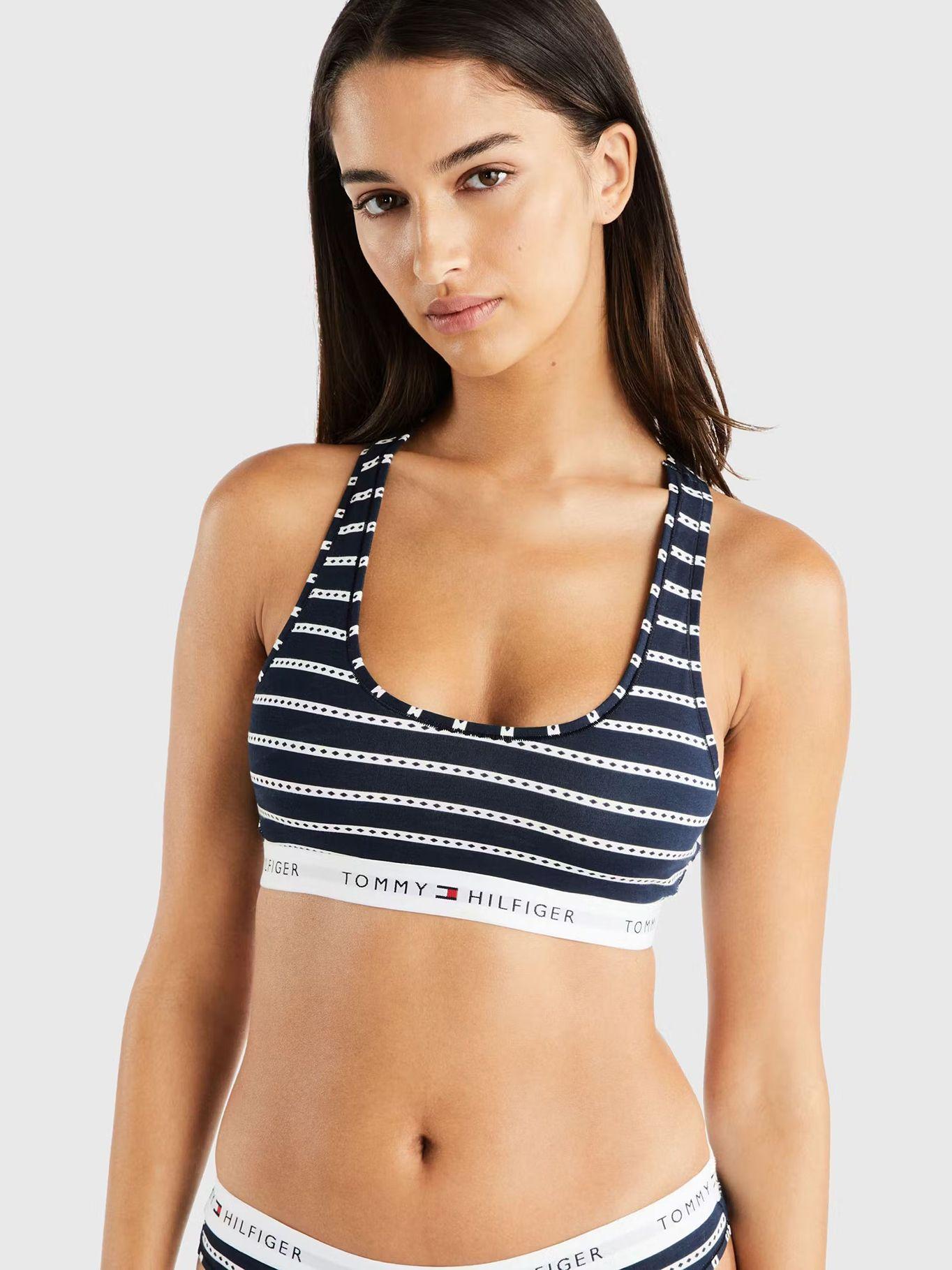 Bralette Sport Logo Azul Tommy Hilfiger-2