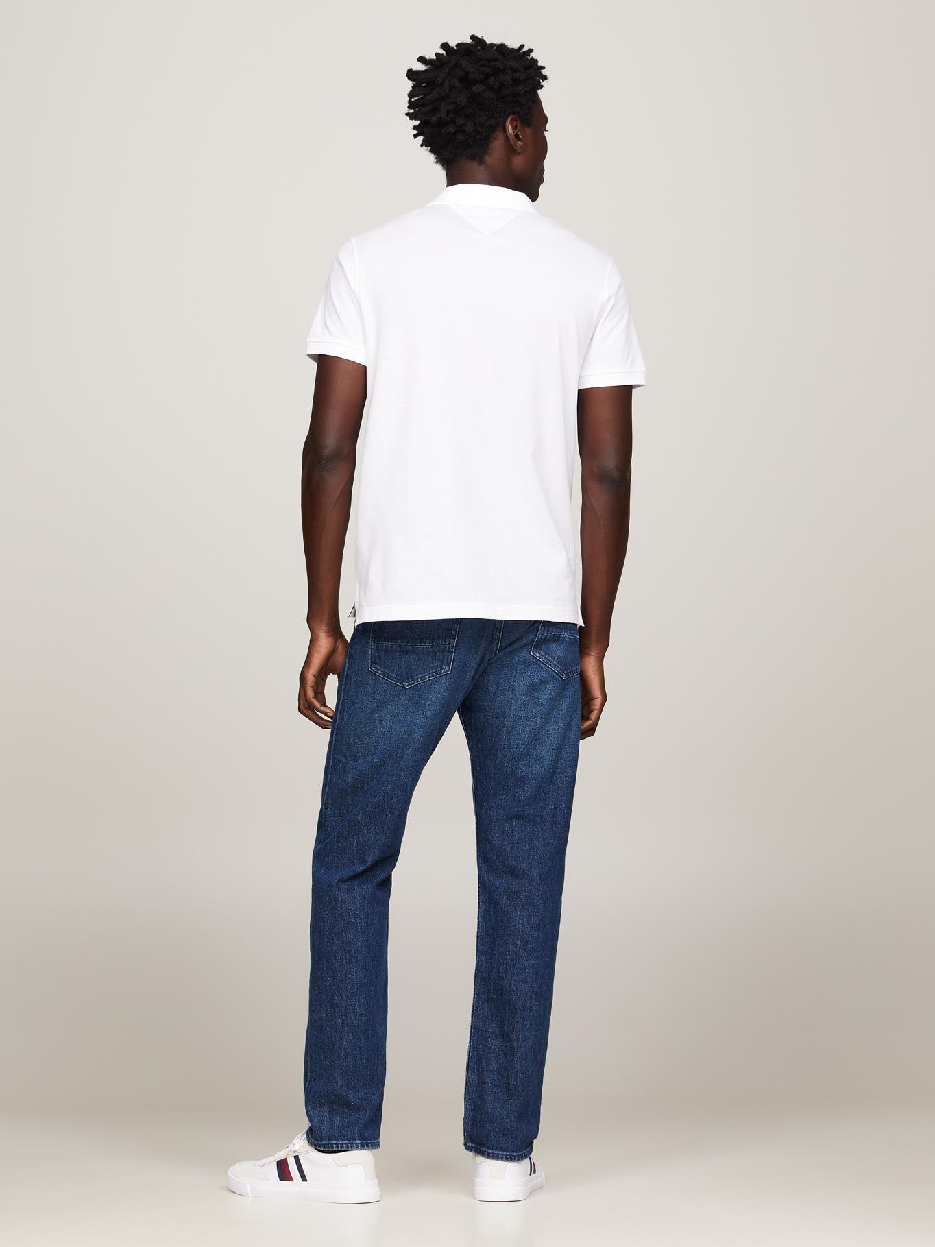 Polo C Logo Circular Regular Fit Blanco Tommy Hilfiger-2