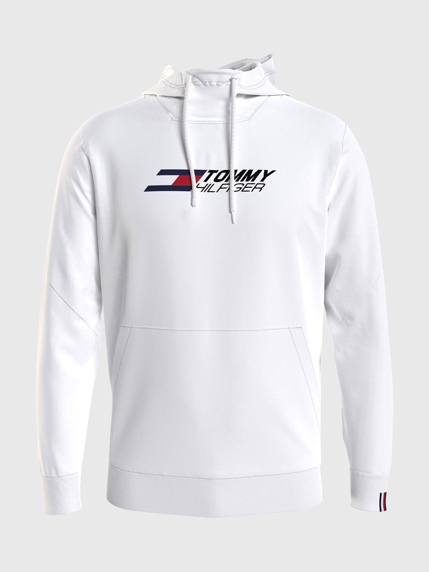 Polerón Sport Hoodie Blanco Tommy Hilfiger MY2-1
