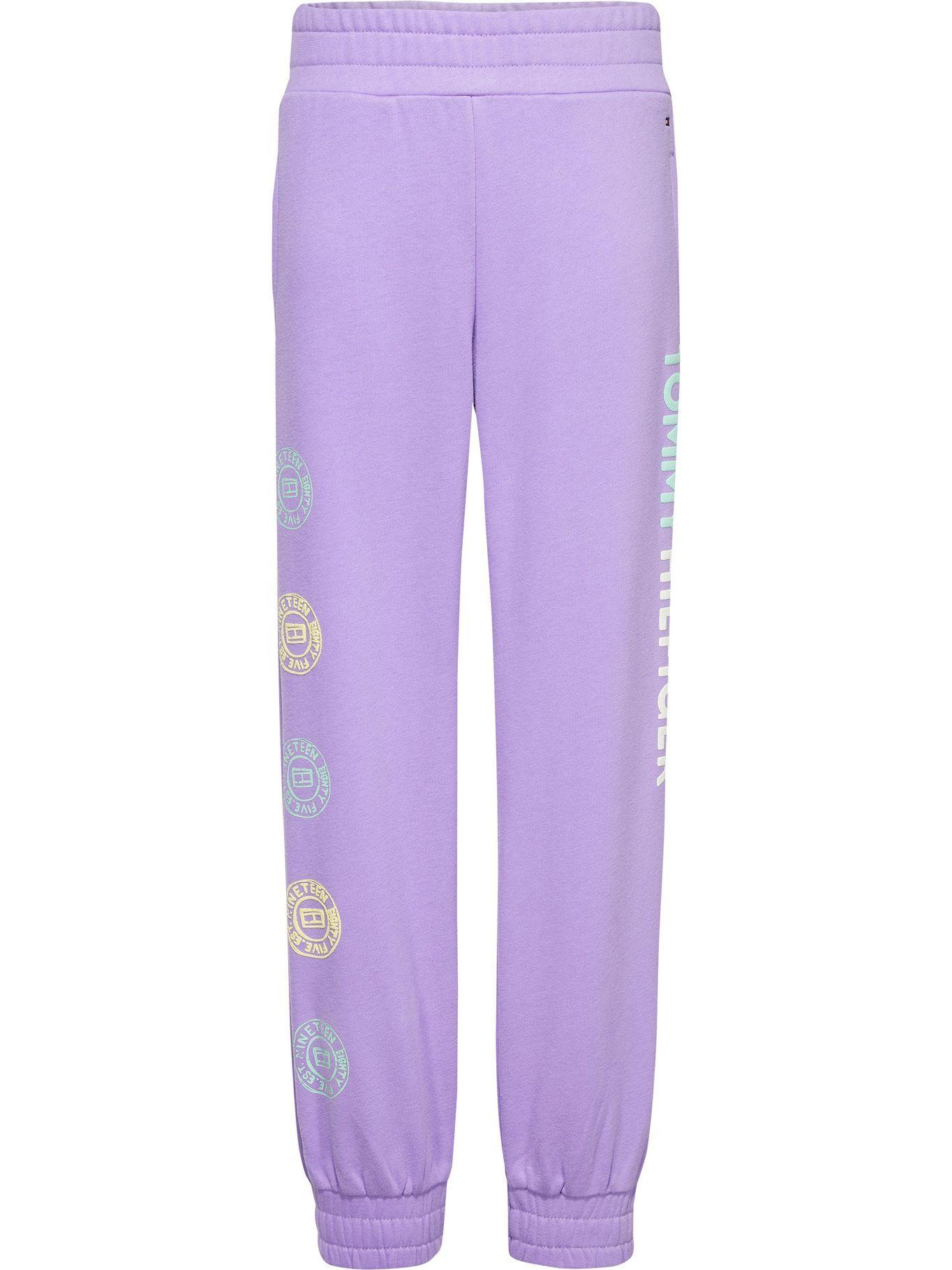 Joggers con logos Lila Tommy Hilfiger MY2-0