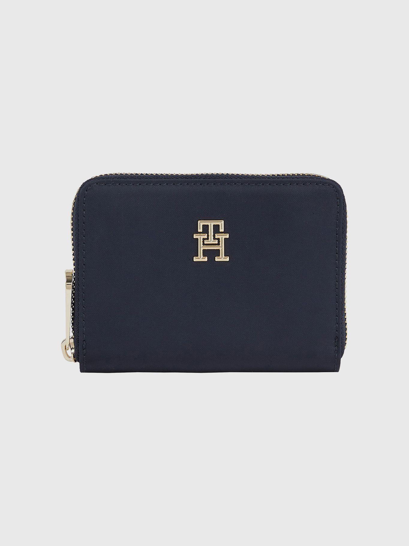 Billetera Mediana Poppy Con Cierre Azul Tommy Hilfiger-0