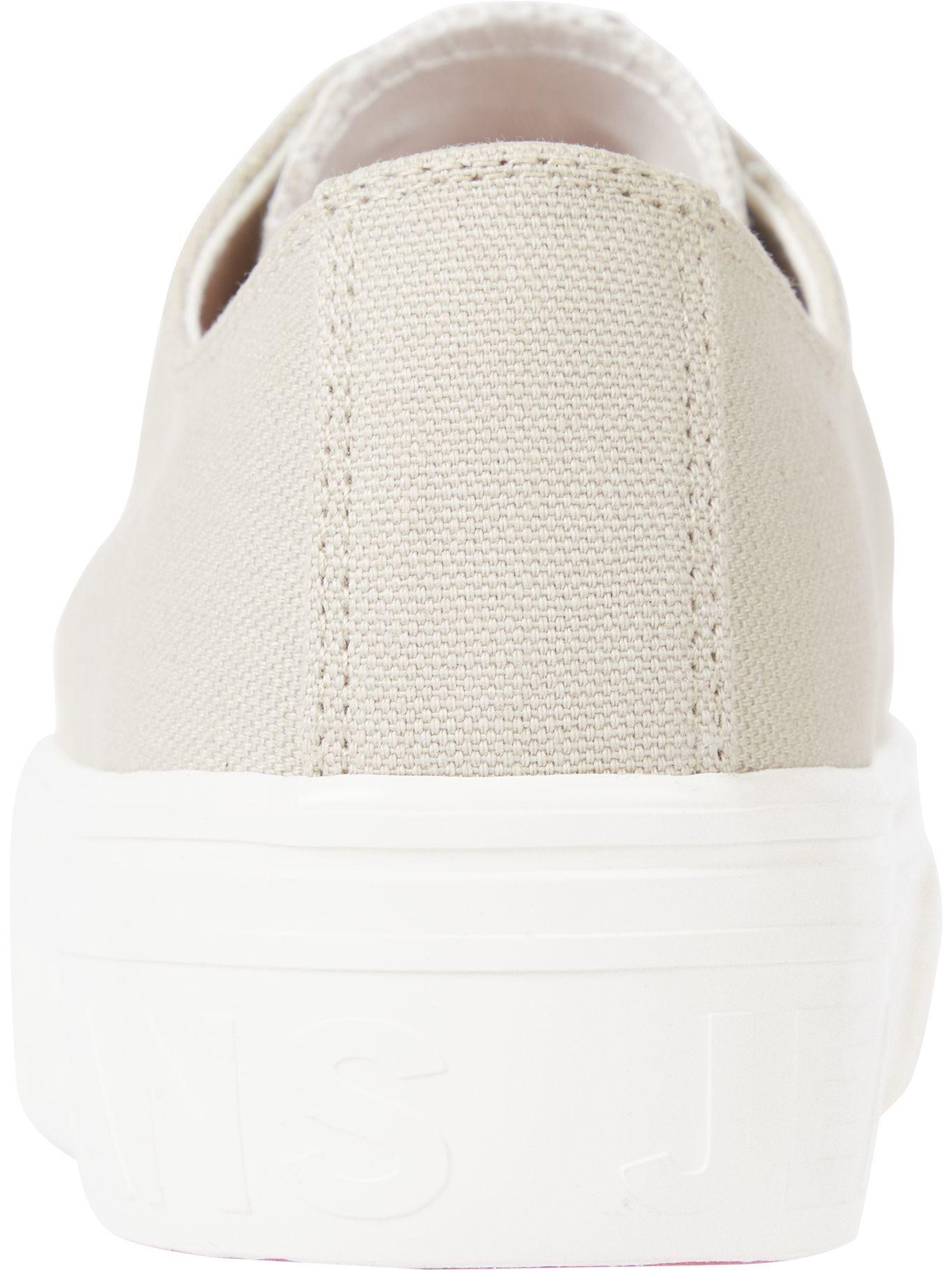 Zapatillas de plataforma Beige Tommy Jeans M2-1