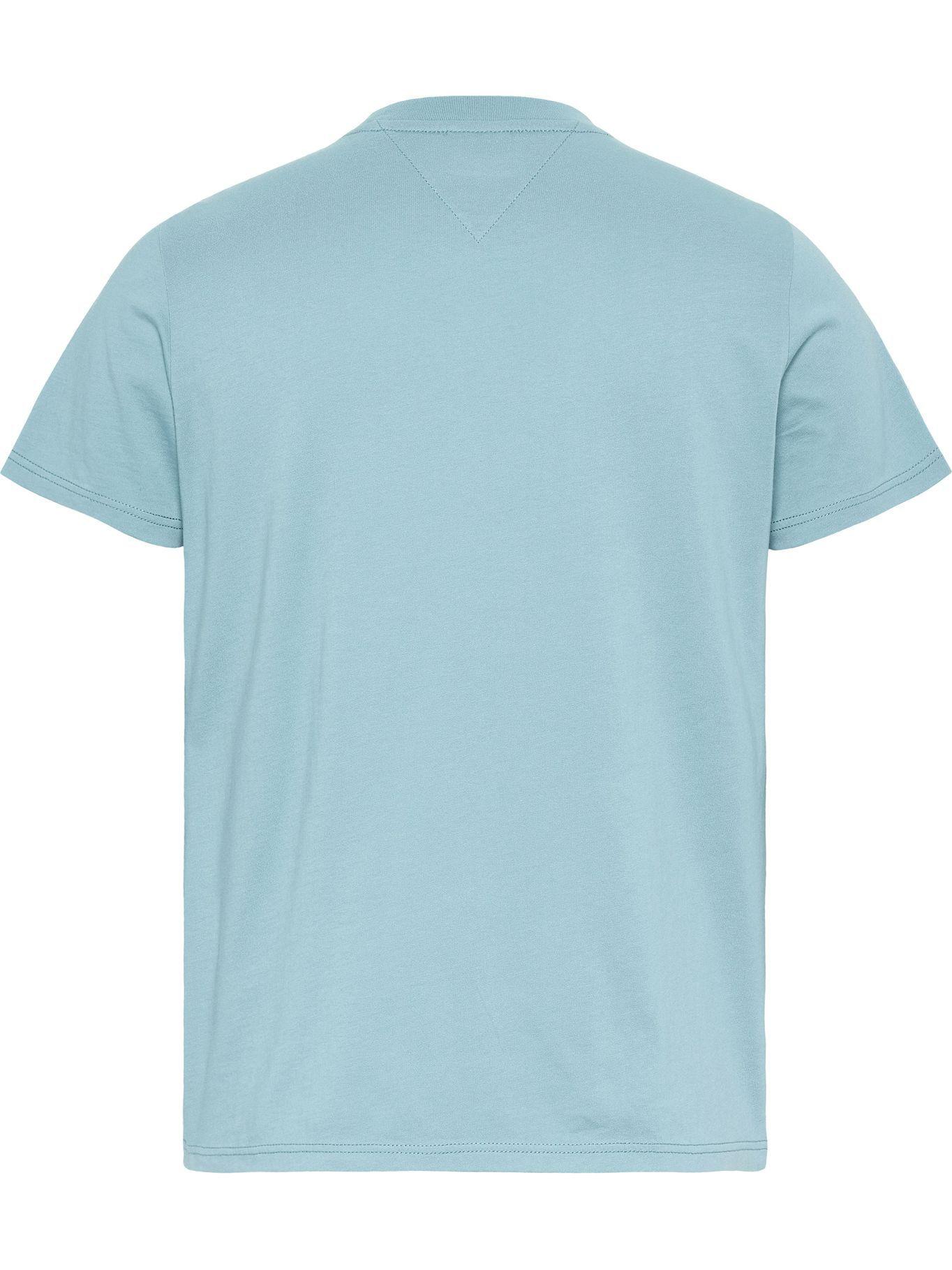 Polera Graphic Logo Celeste Tommy Jeans JN2-1