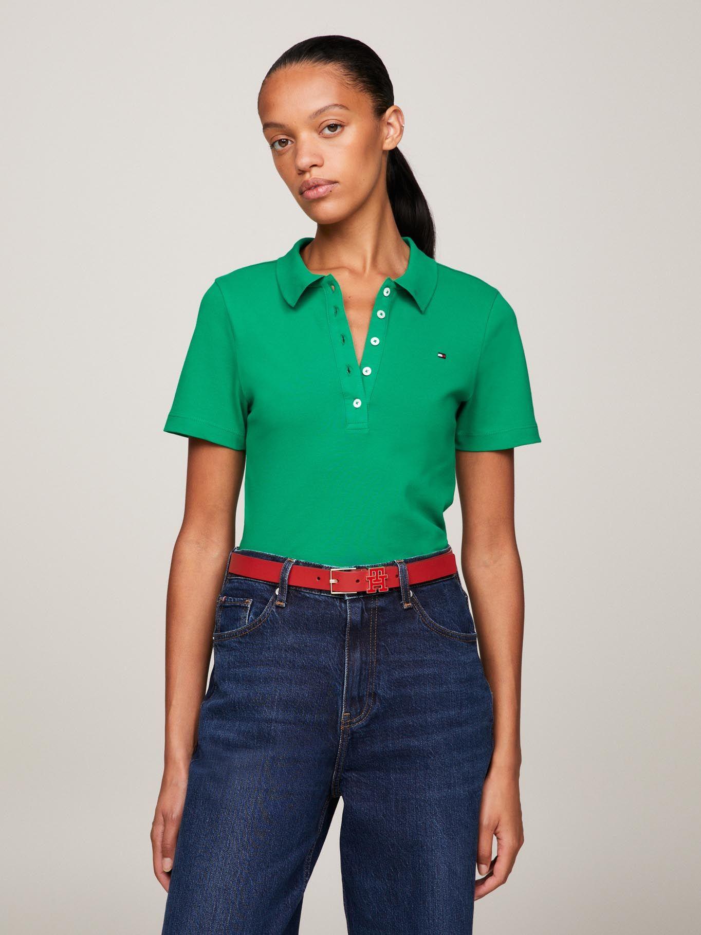 Polo Collection 1985 Slim Fit Verde Tommy Hilfiger-0