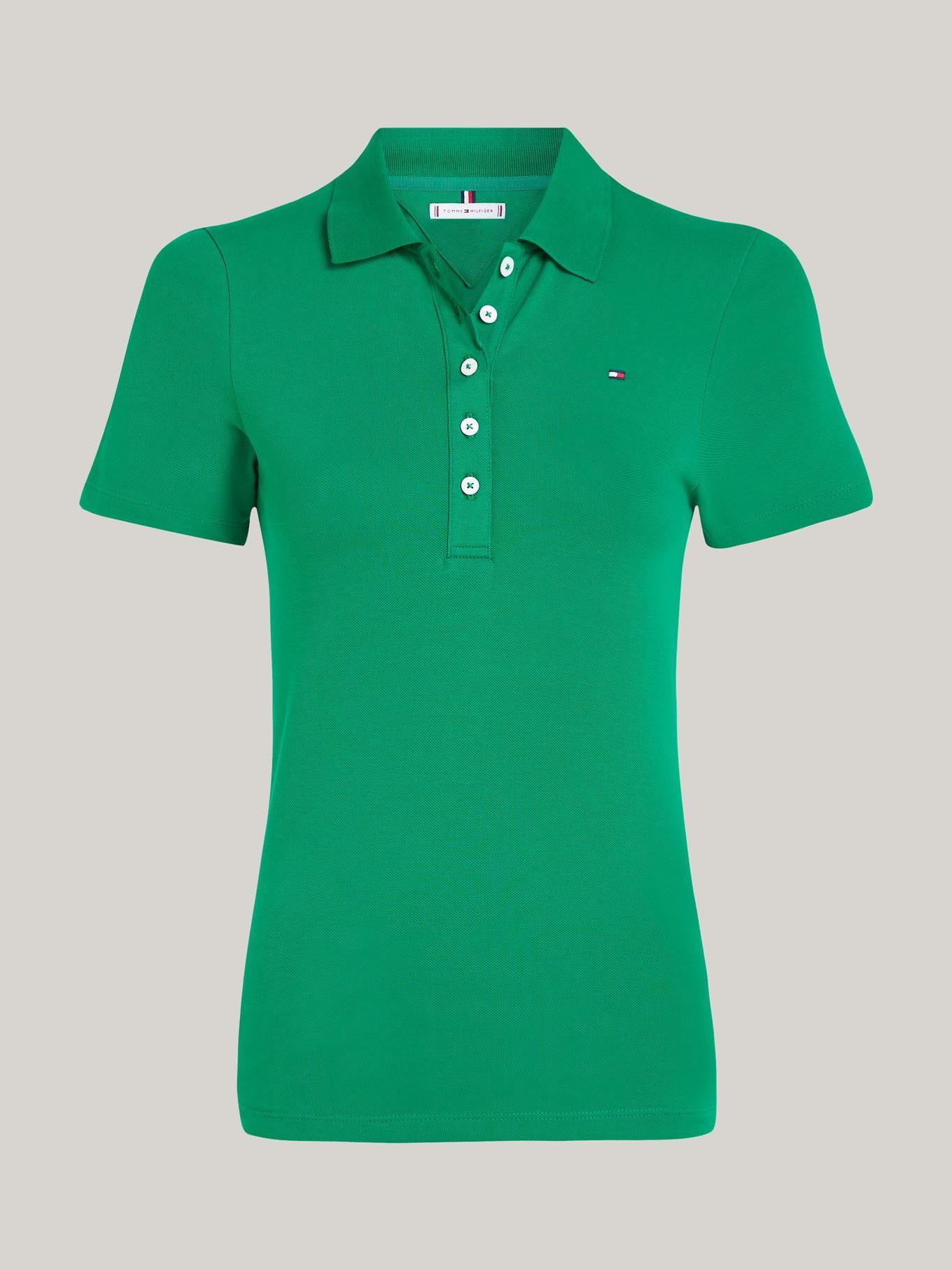 Polo Collection 1985 Slim Fit Verde Tommy Hilfiger-4