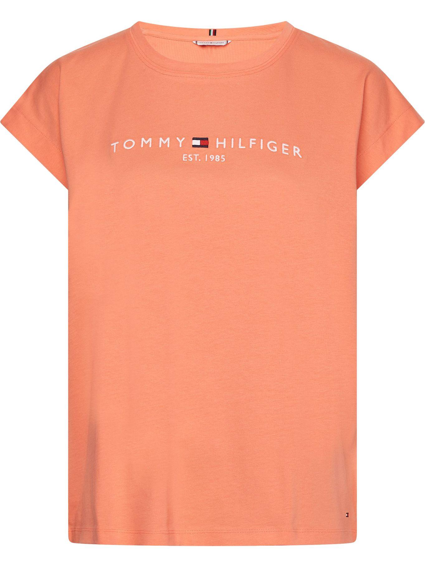 Polera Established 1985 Logo Damasco Tommy Hilfiger-0