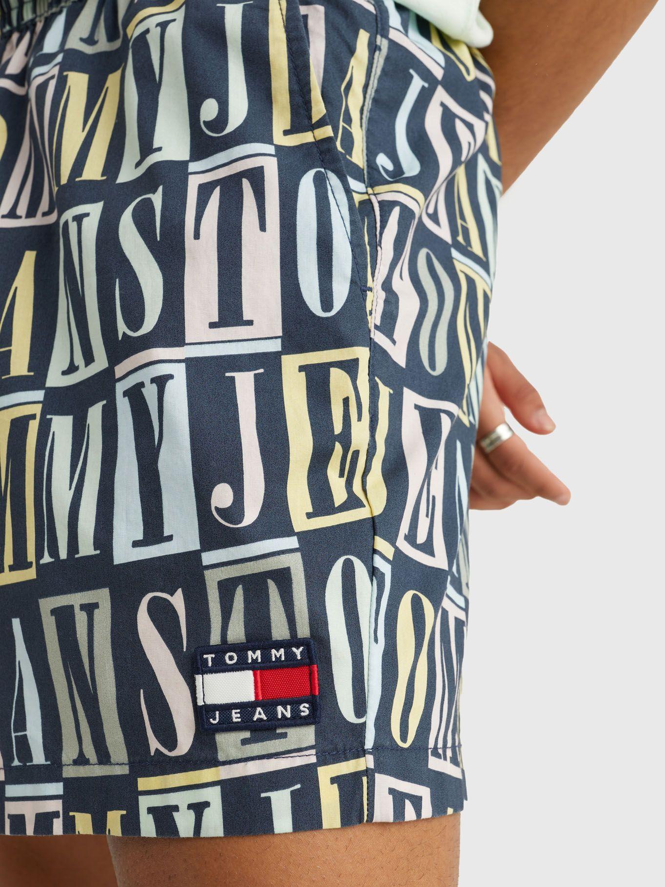 Shorts Camo Azul Tommy Jeans-3