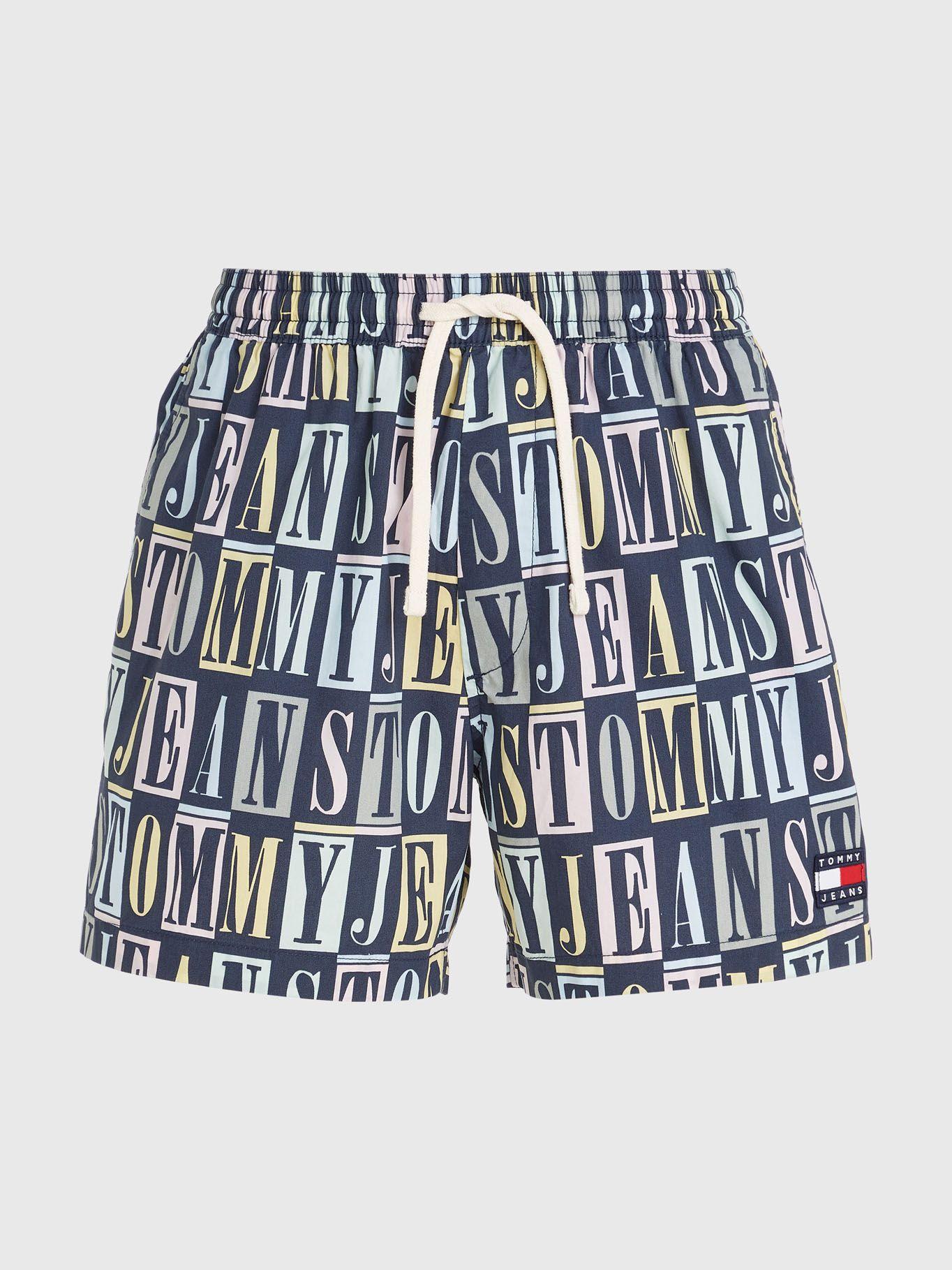 Shorts Camo Azul Tommy Jeans-4