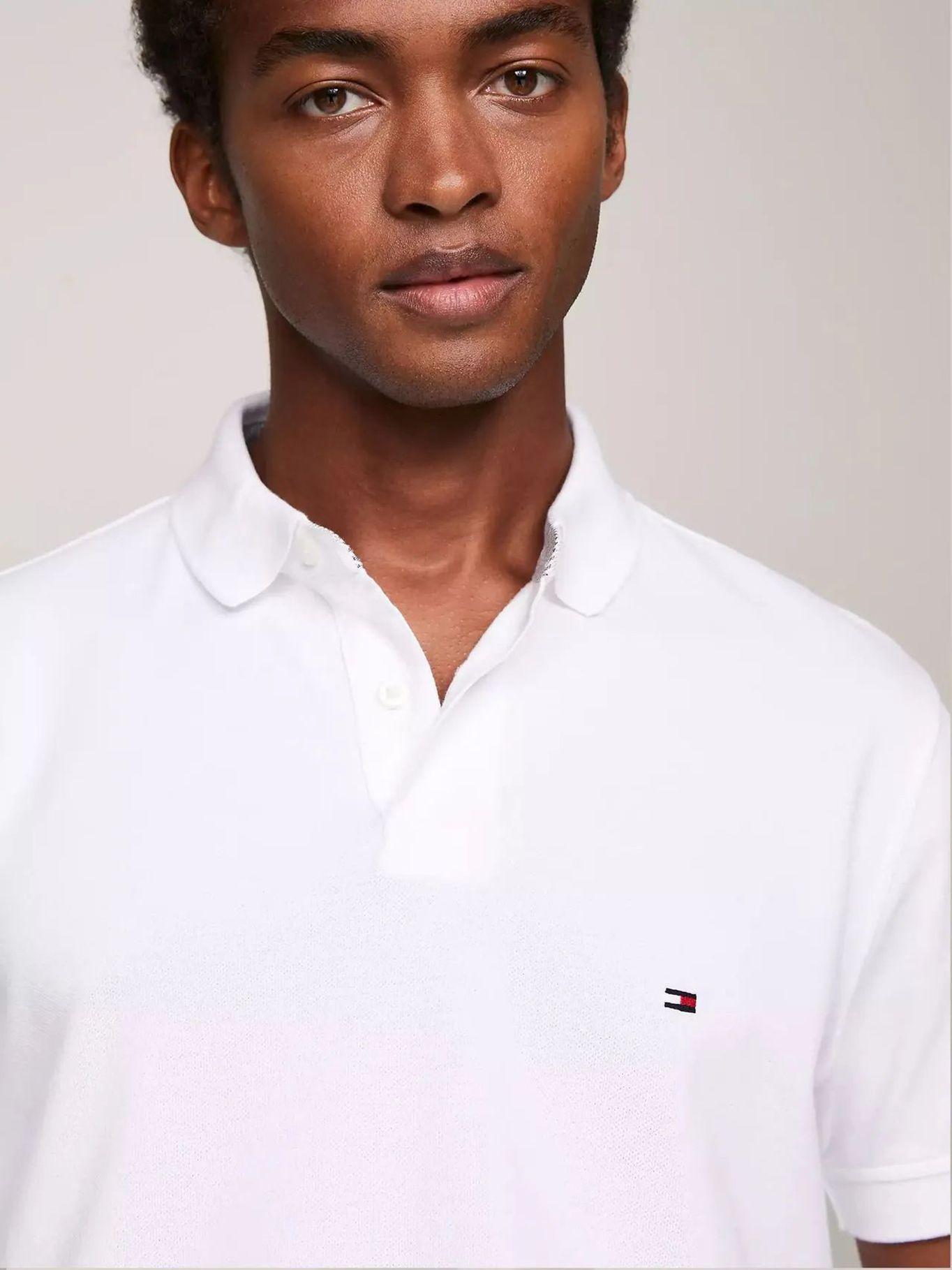 Polo Essential Regular Fit Blanco Tommy Hilfiger-2