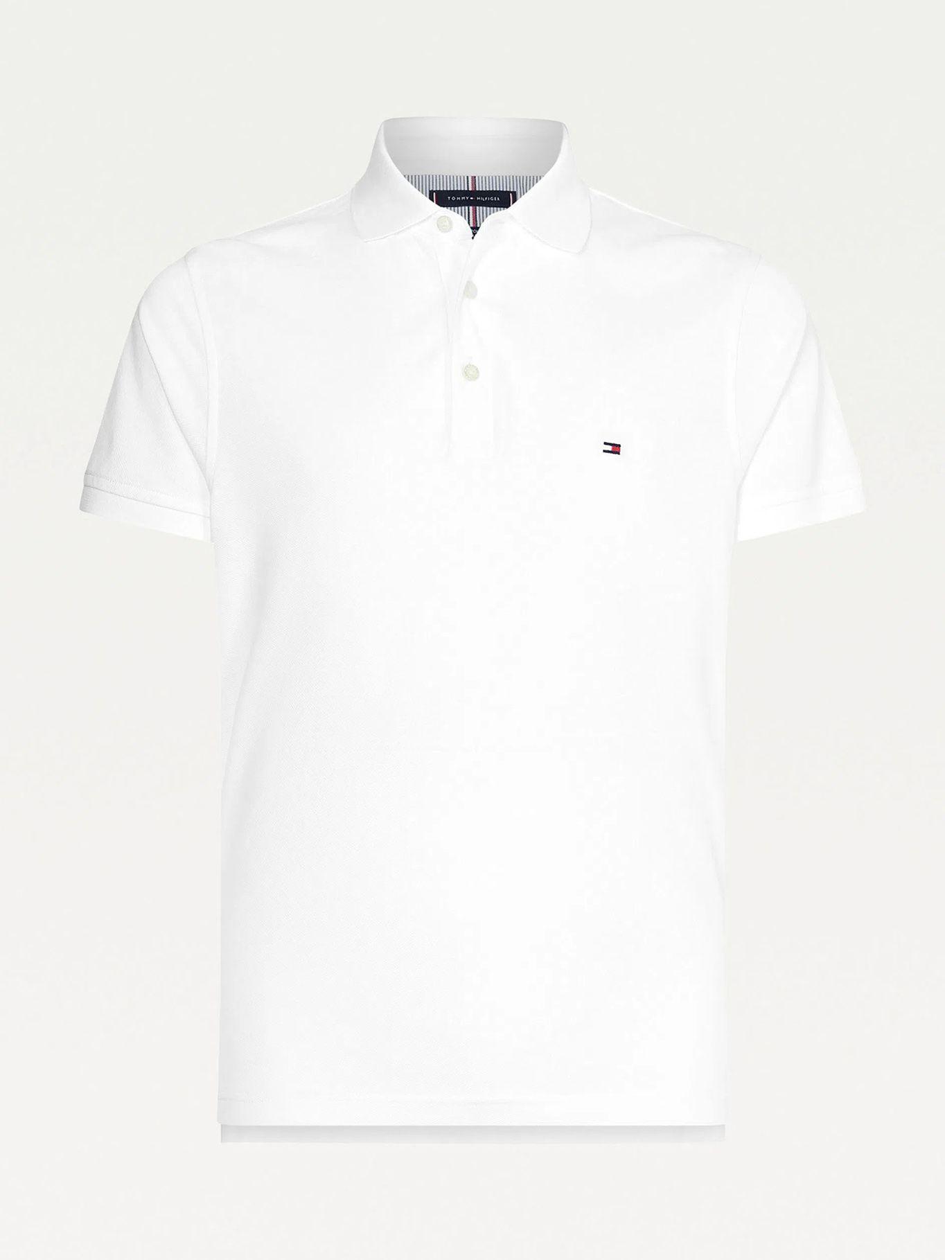 Polo Essential Regular Fit Blanco Tommy Hilfiger-3