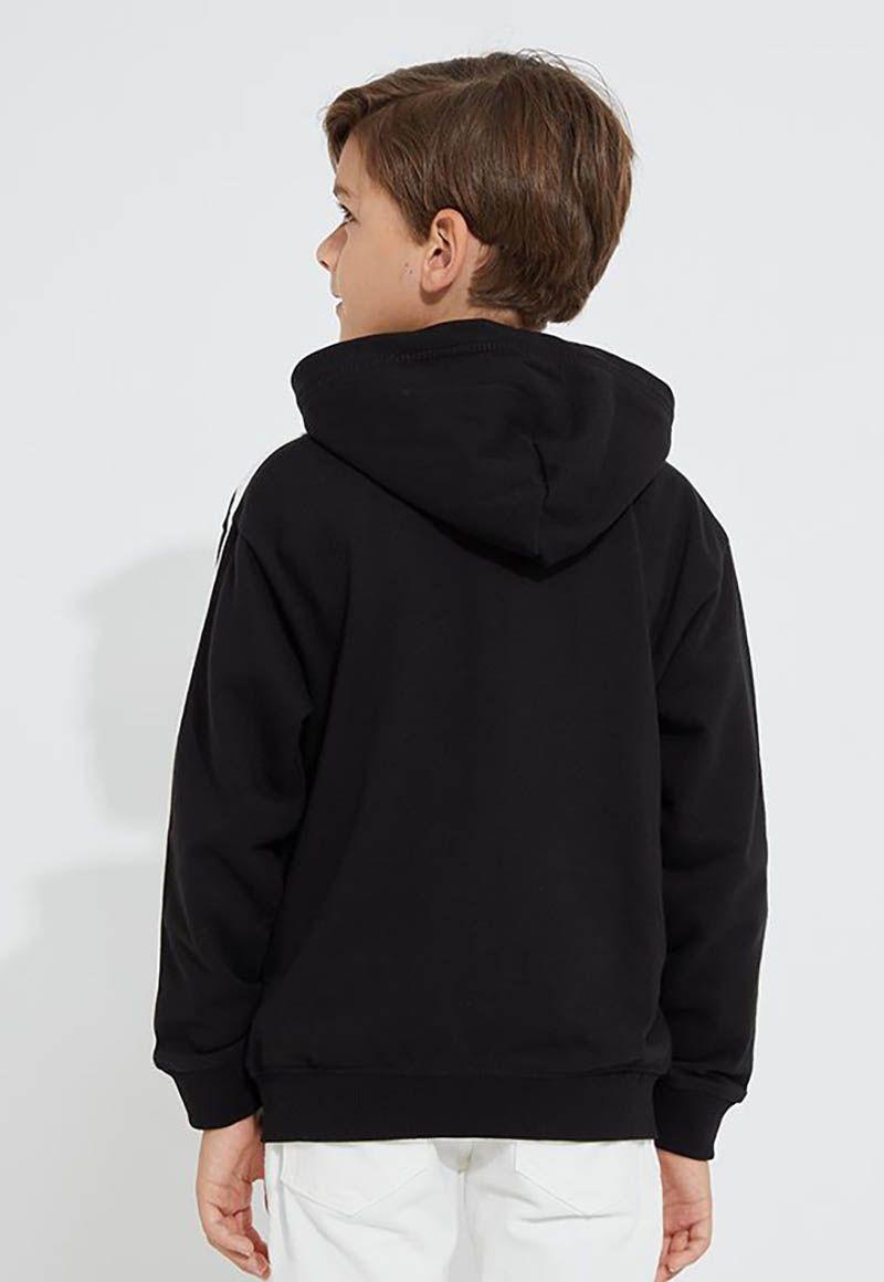 Polerón Hoodie Con Cinta Logo Negro Tommy Hilfiger-1