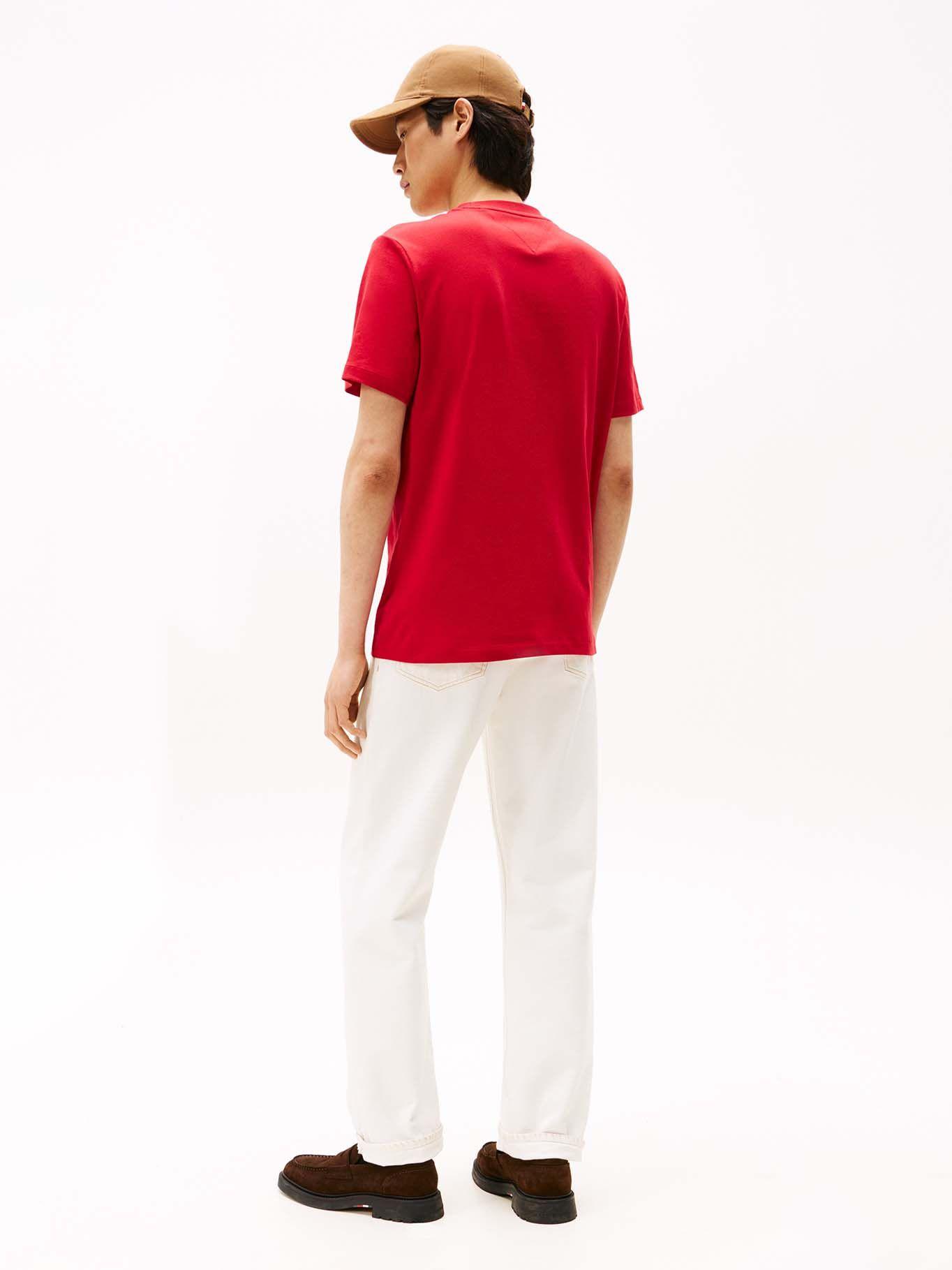 Polera Stack Graphic Logo Rojo Tommy Hilfiger-2