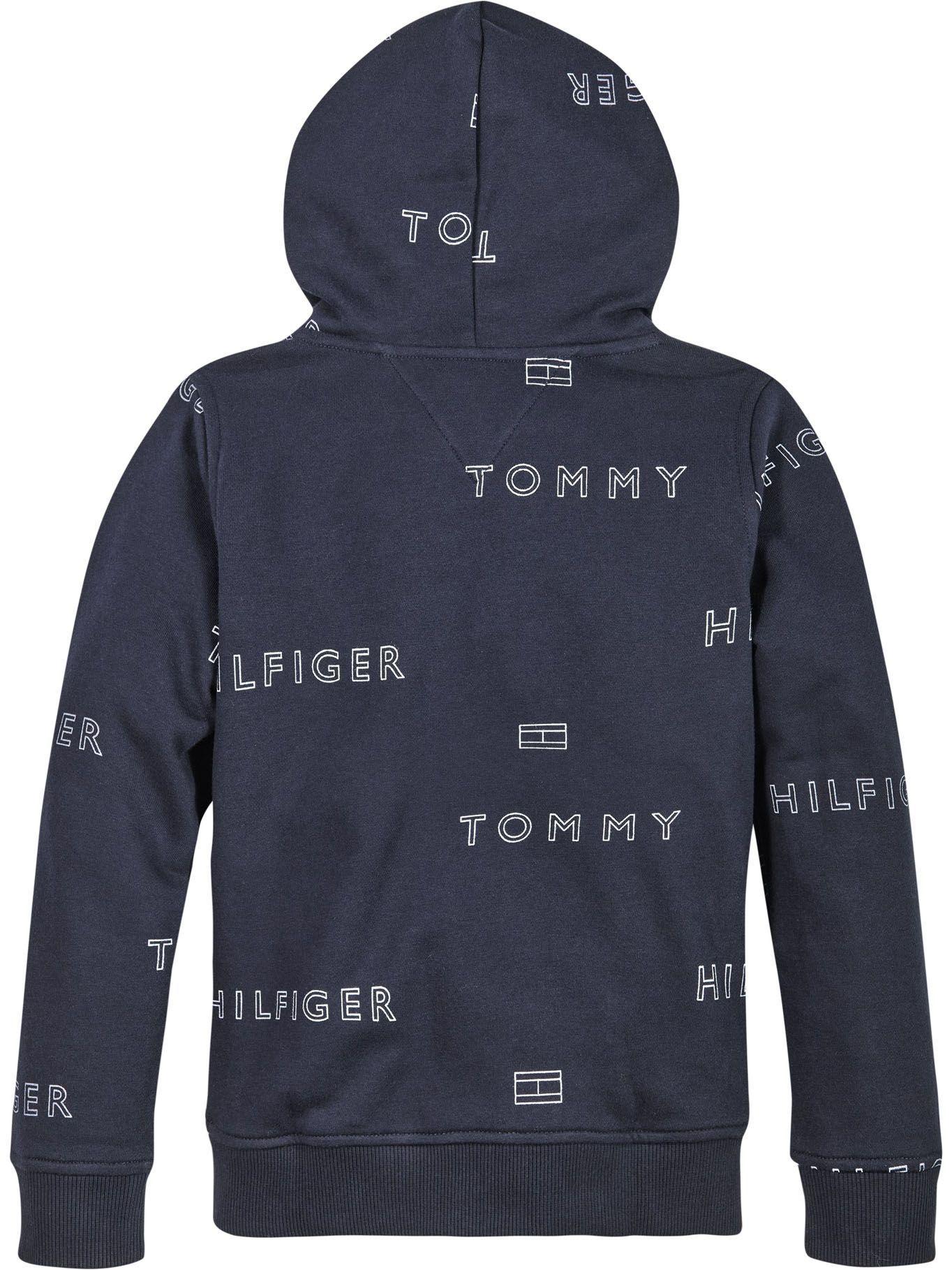 Polerón Hoodie Multi Logo Azul Tommy Hilfiger-1