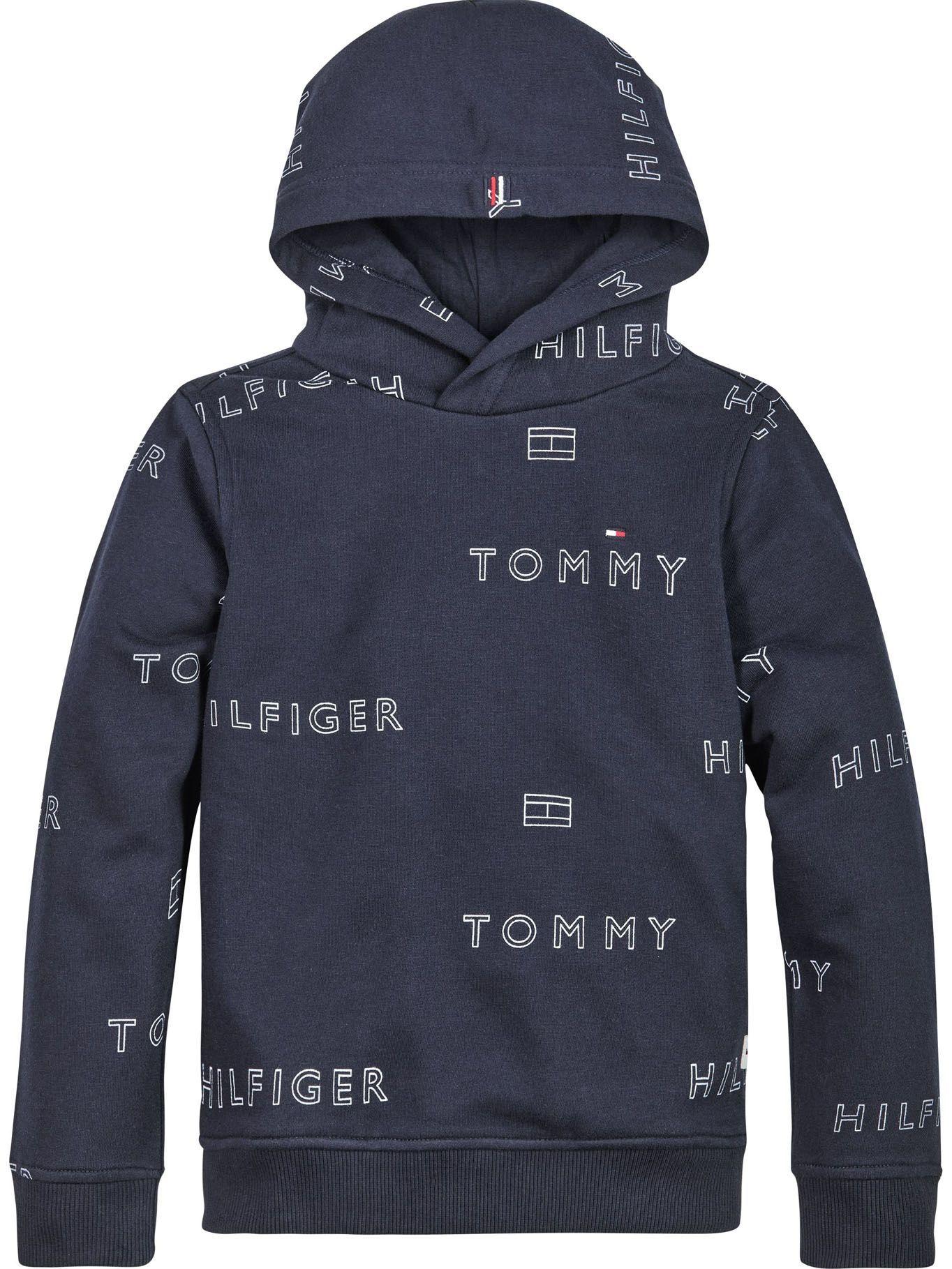 Polerón Hoodie Multi Logo Azul Tommy Hilfiger-0