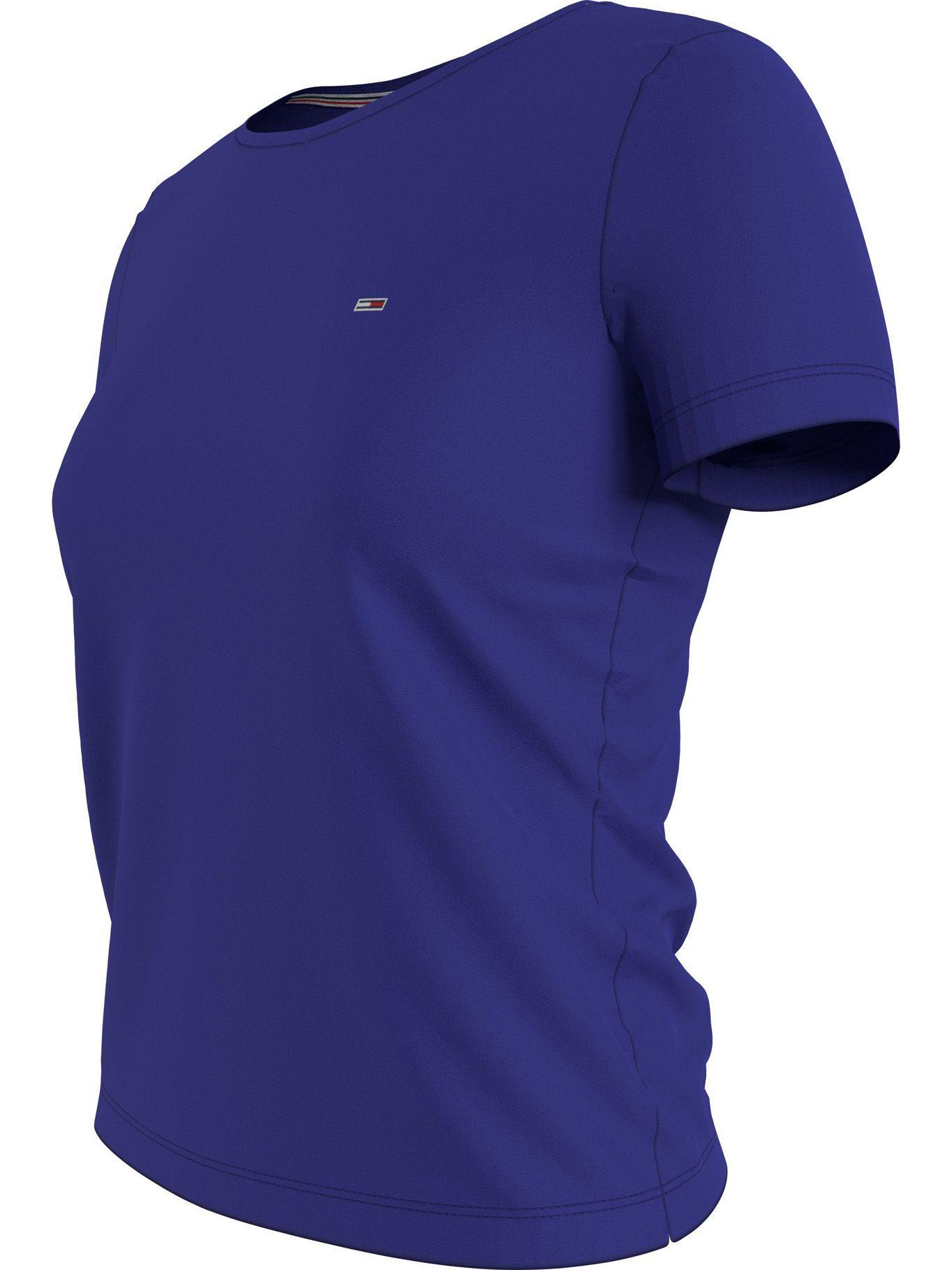 Polera Soft Organic Cotton Con Logo Azul Tommy Hilfiger-3