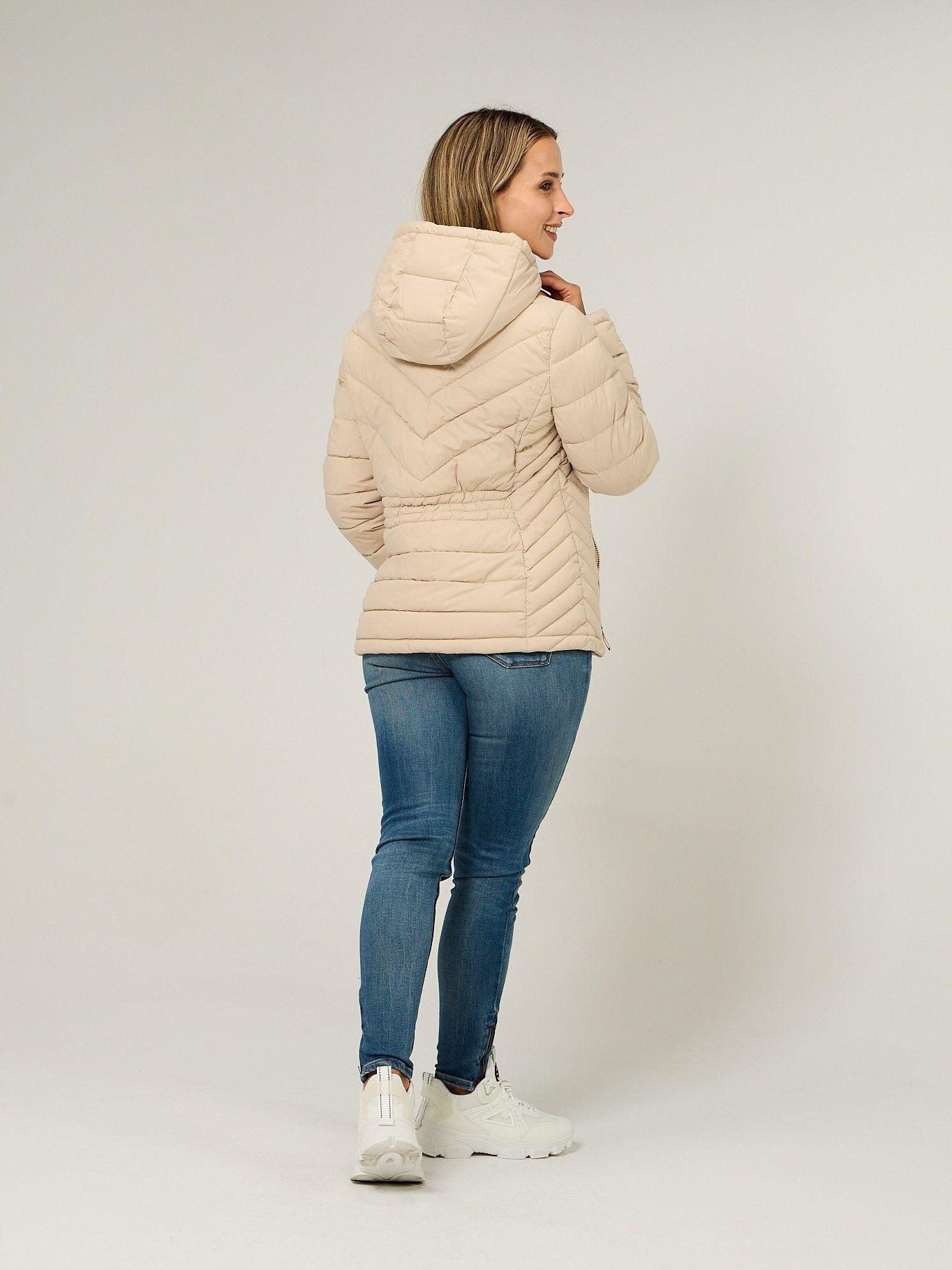 Parka Ligera Acolchada Beige Tommy Hilfiger-2