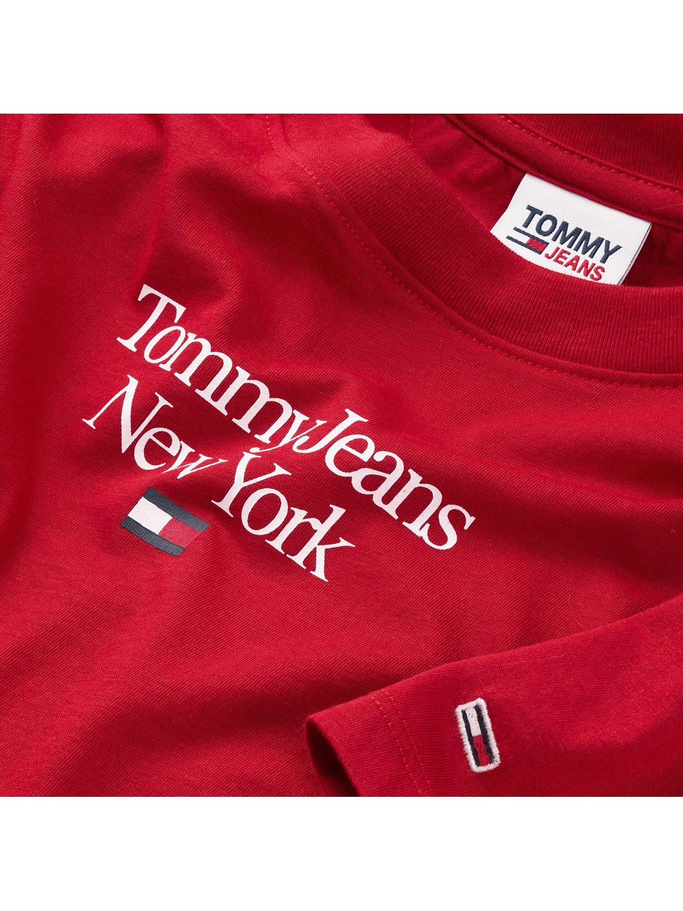 Polera Baby Essential Small Logo Rojo Tommy Hilfiger-2
