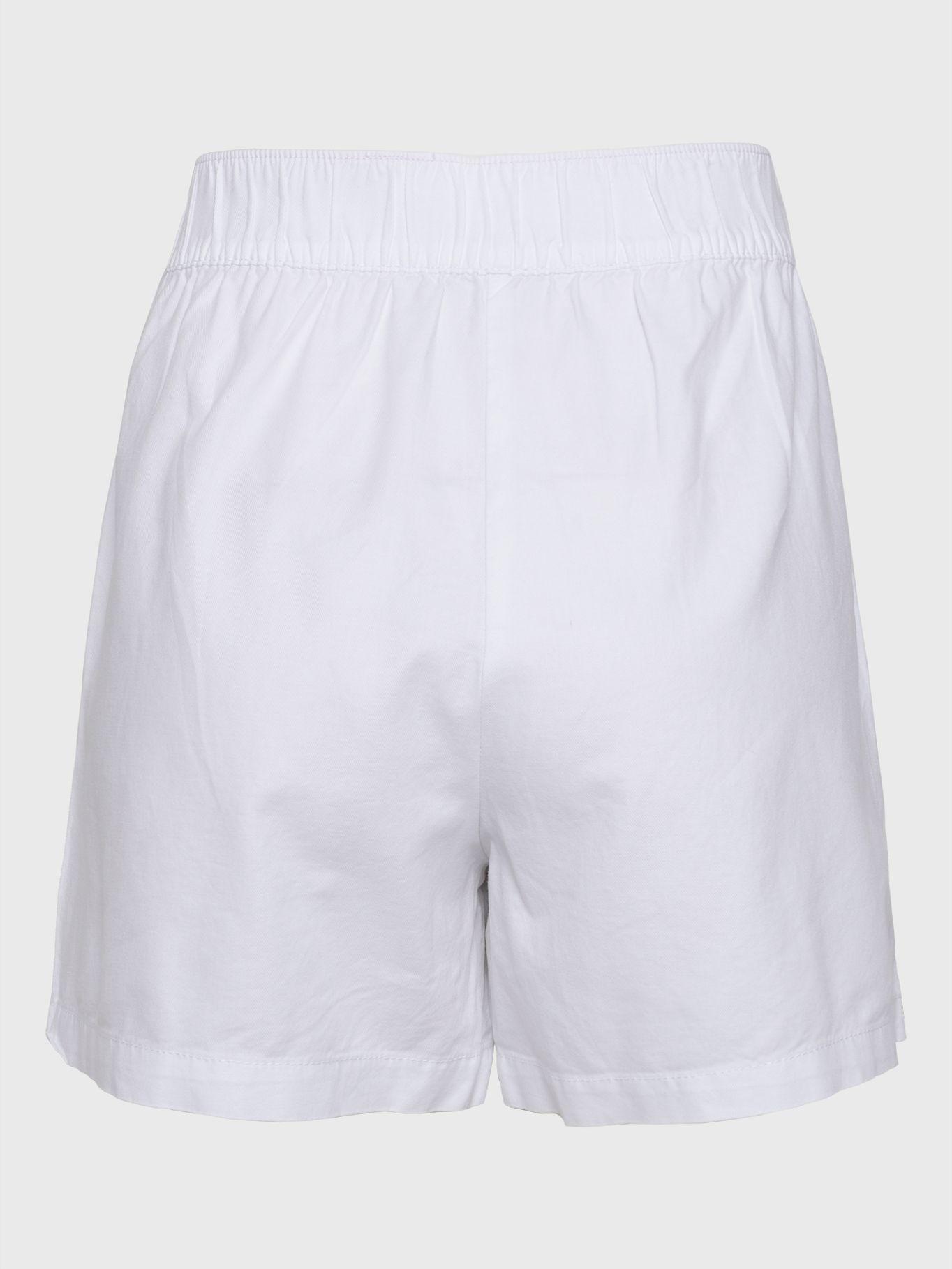 Short Sailor Con Logo Y Cordón Blanco Tommy Hilfiger-1