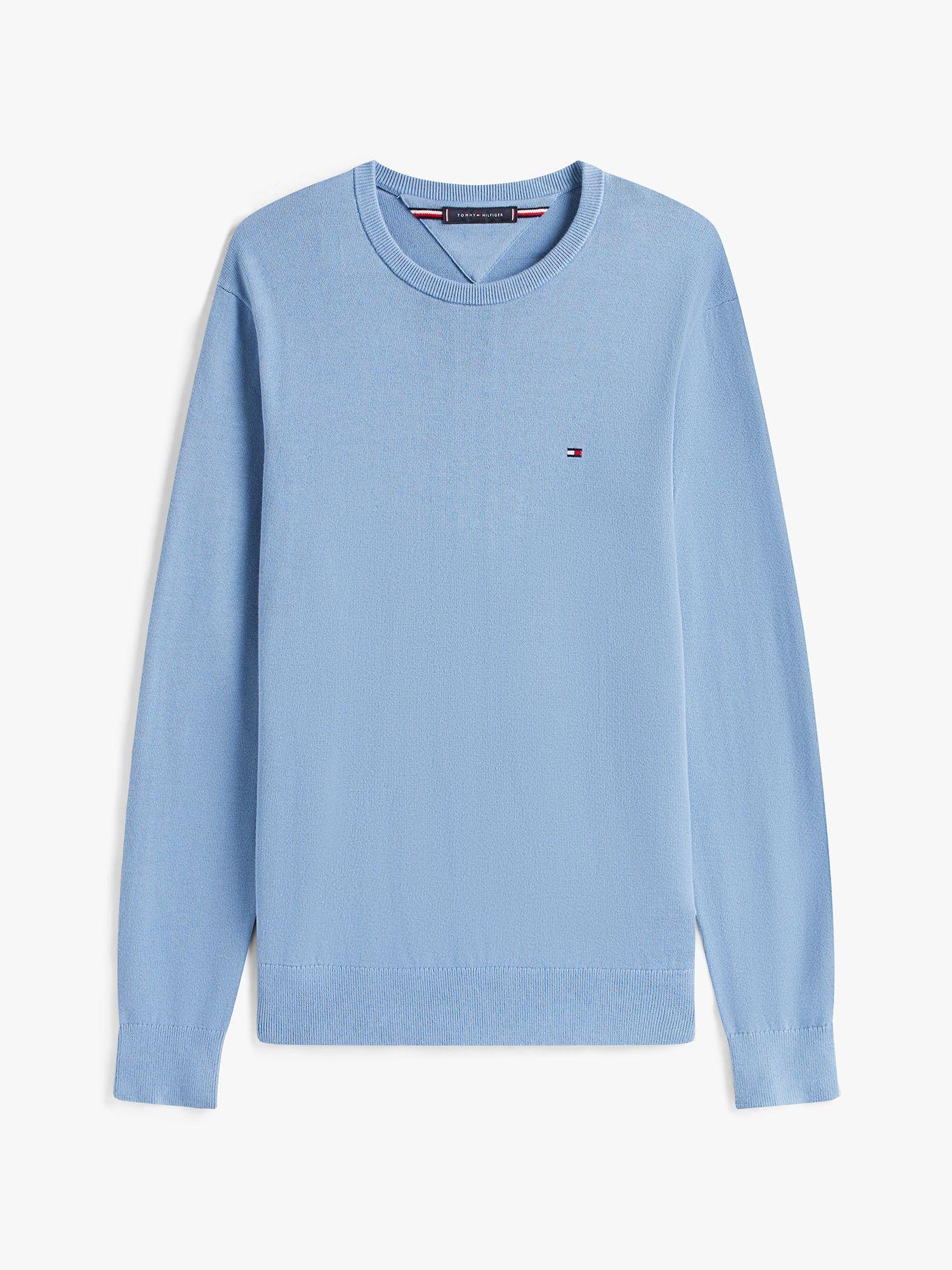 Sweater Essential C/Neck Celeste Tommy Hilfiger-4