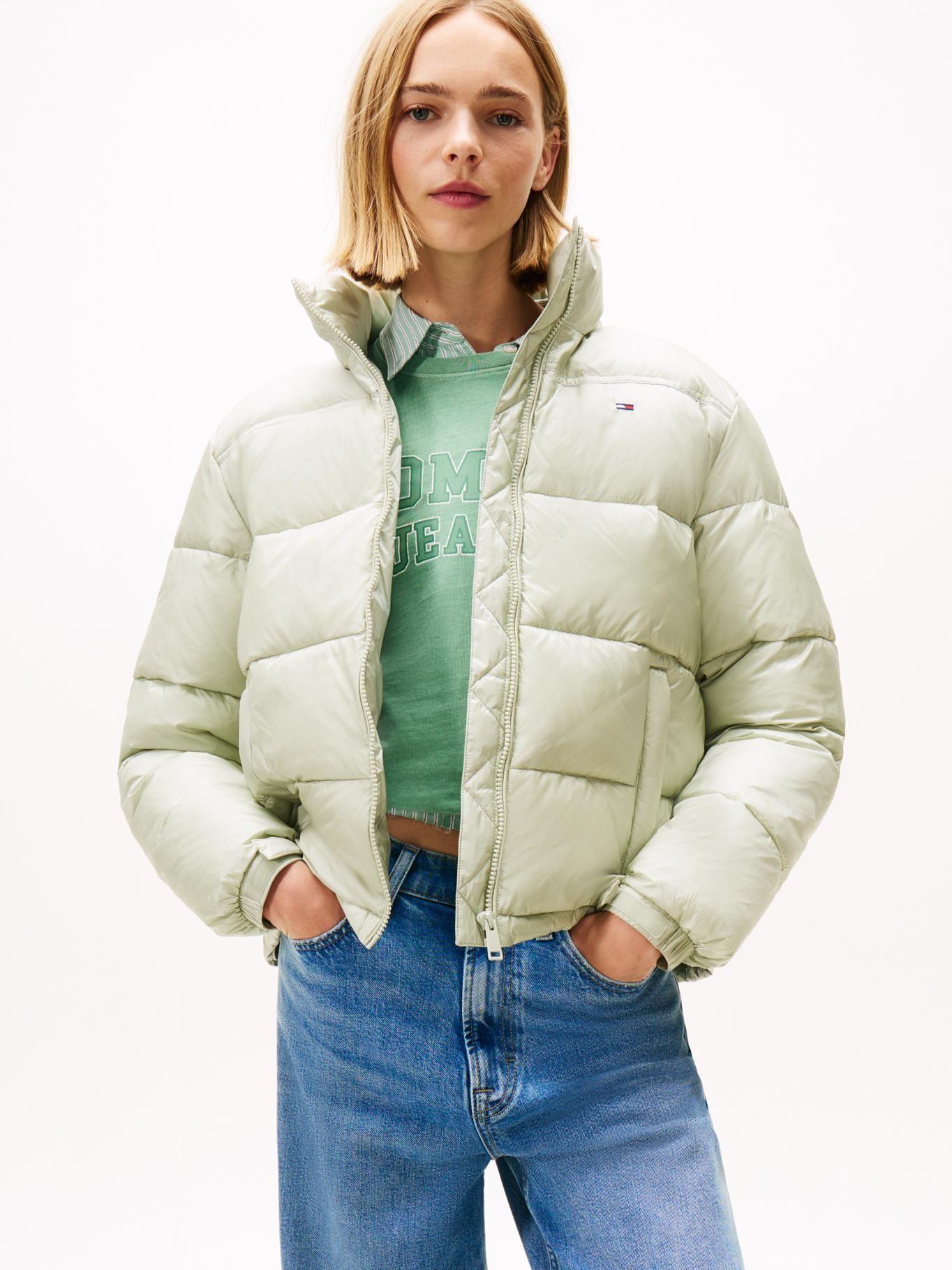 Parka Hooded Acolchada Packable Verde Tommy Jeans-0